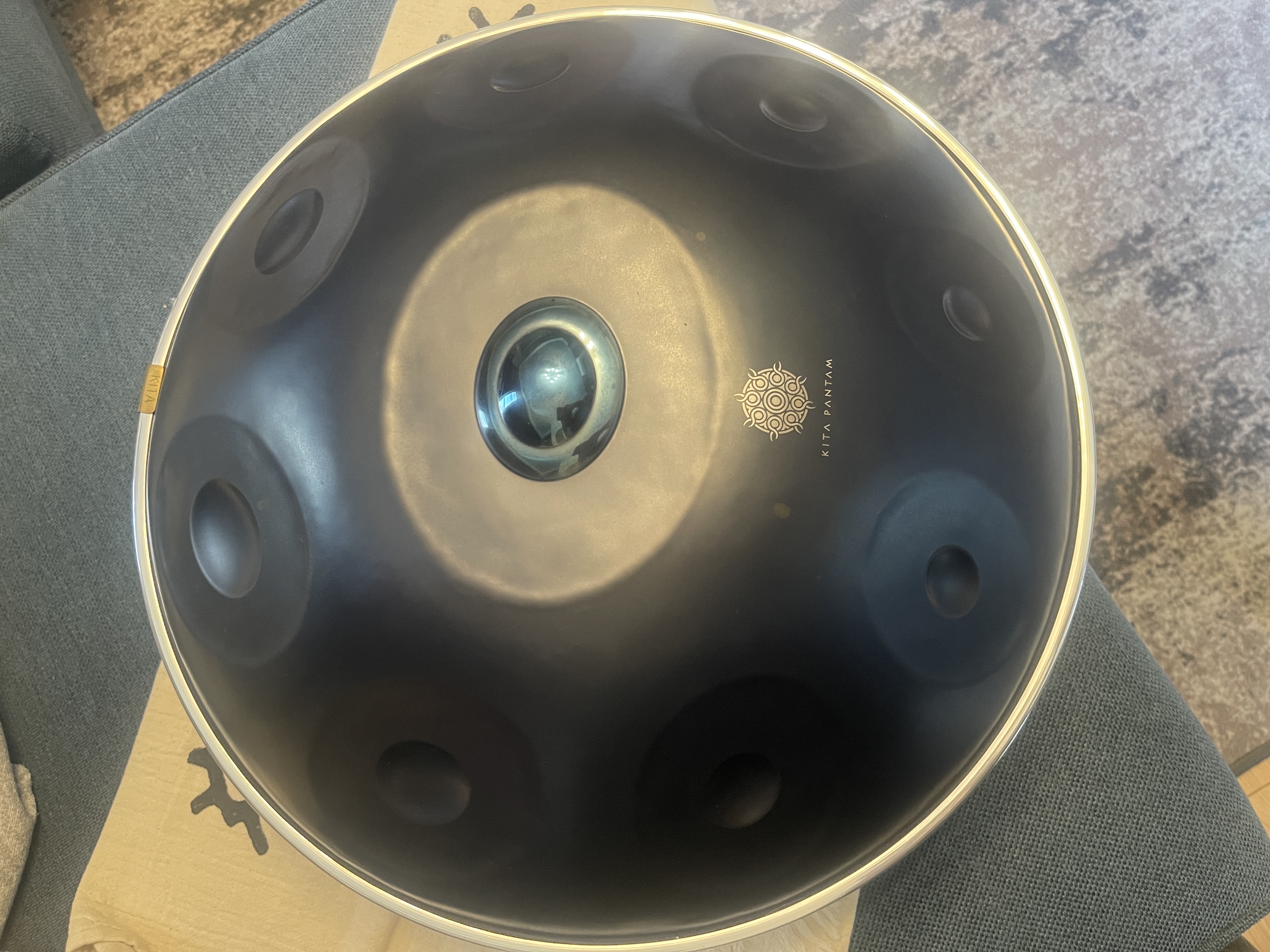 KITA PANTAM KDAA9SS D Amara 9 Paslanmaz Çelik Handpan ( OLR 26-26030 ) 2