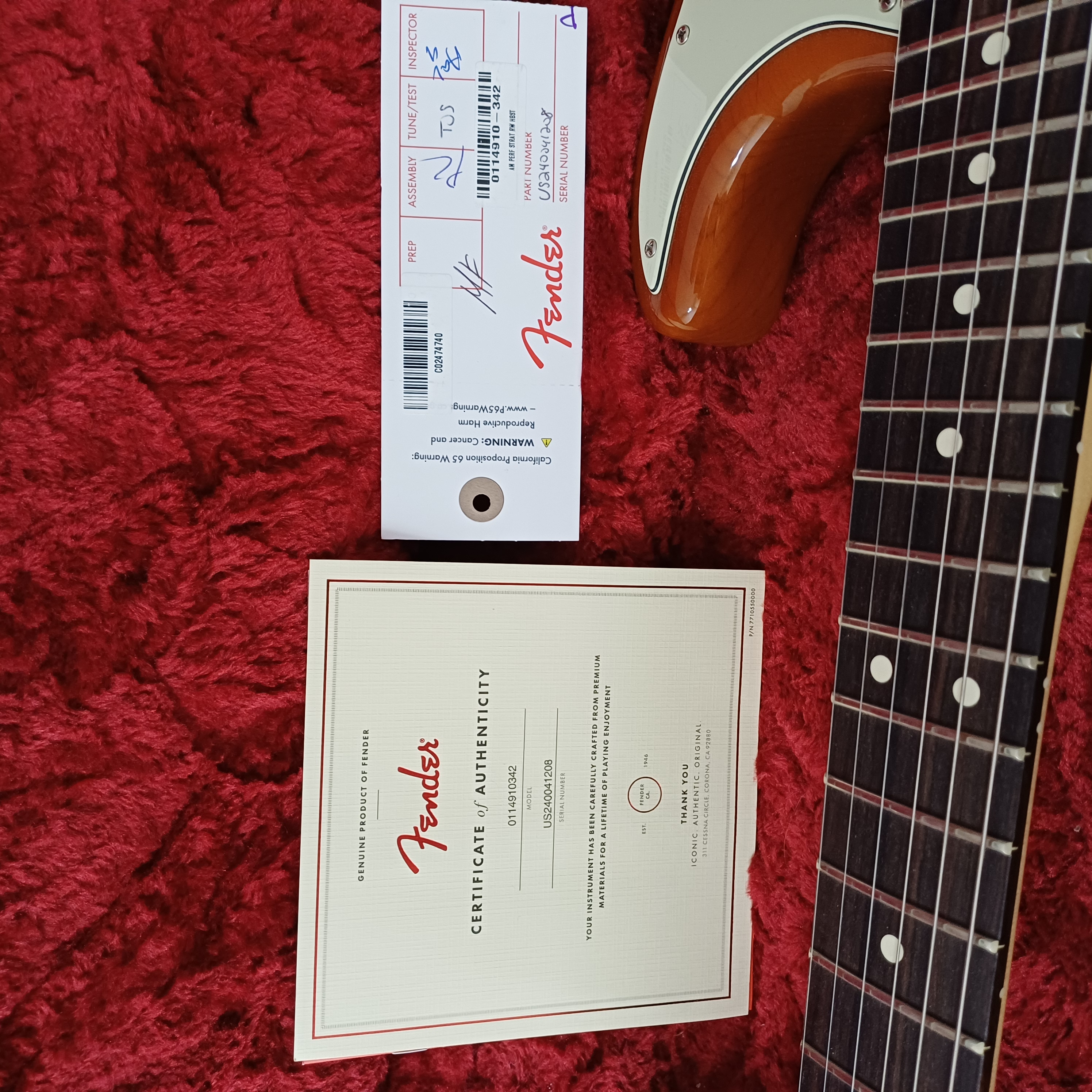 Fender Stratocaster American Performer 7