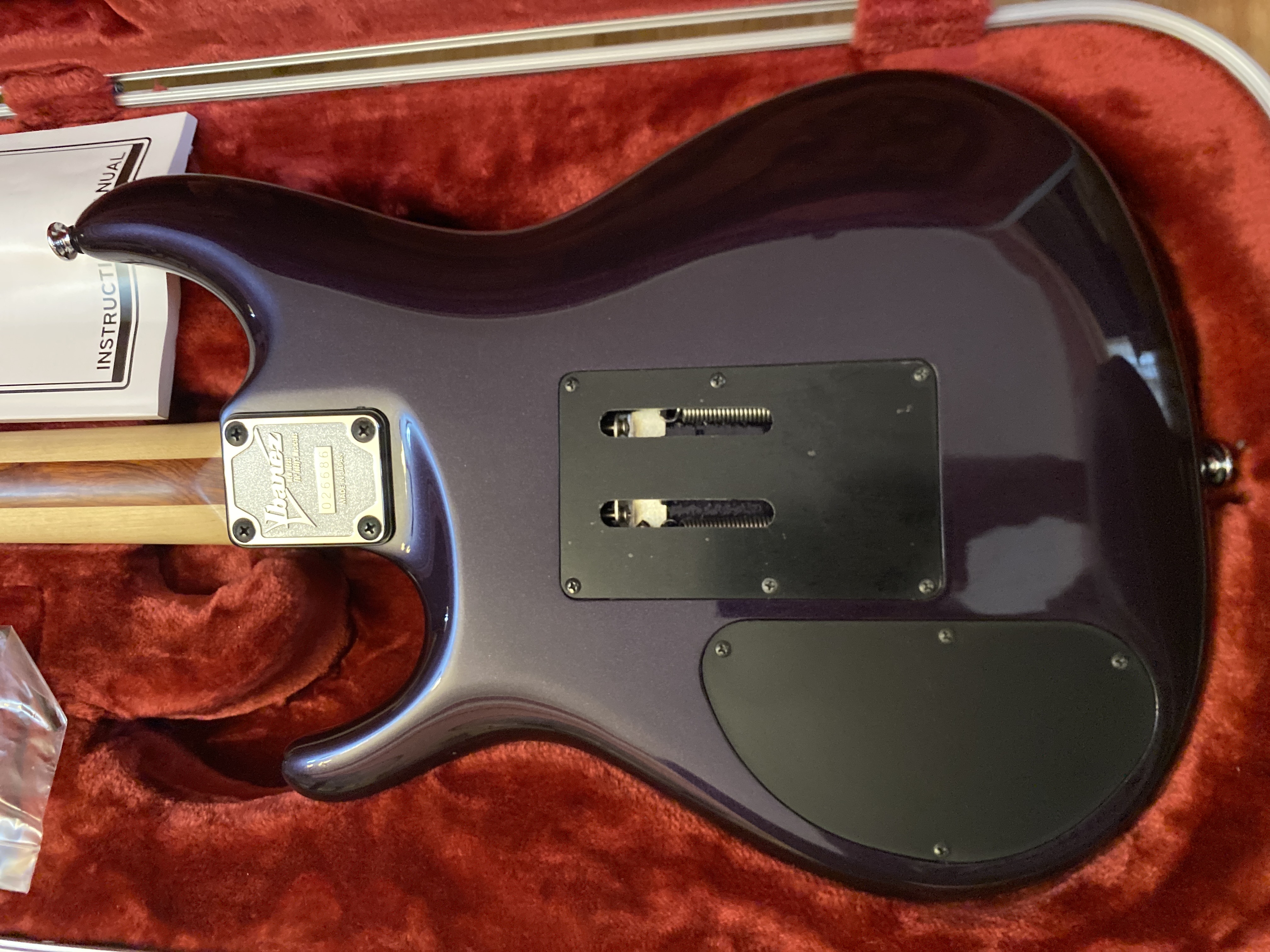 IBANEZ Joe Satriani JS2450 MCP Elektro Gitar 9