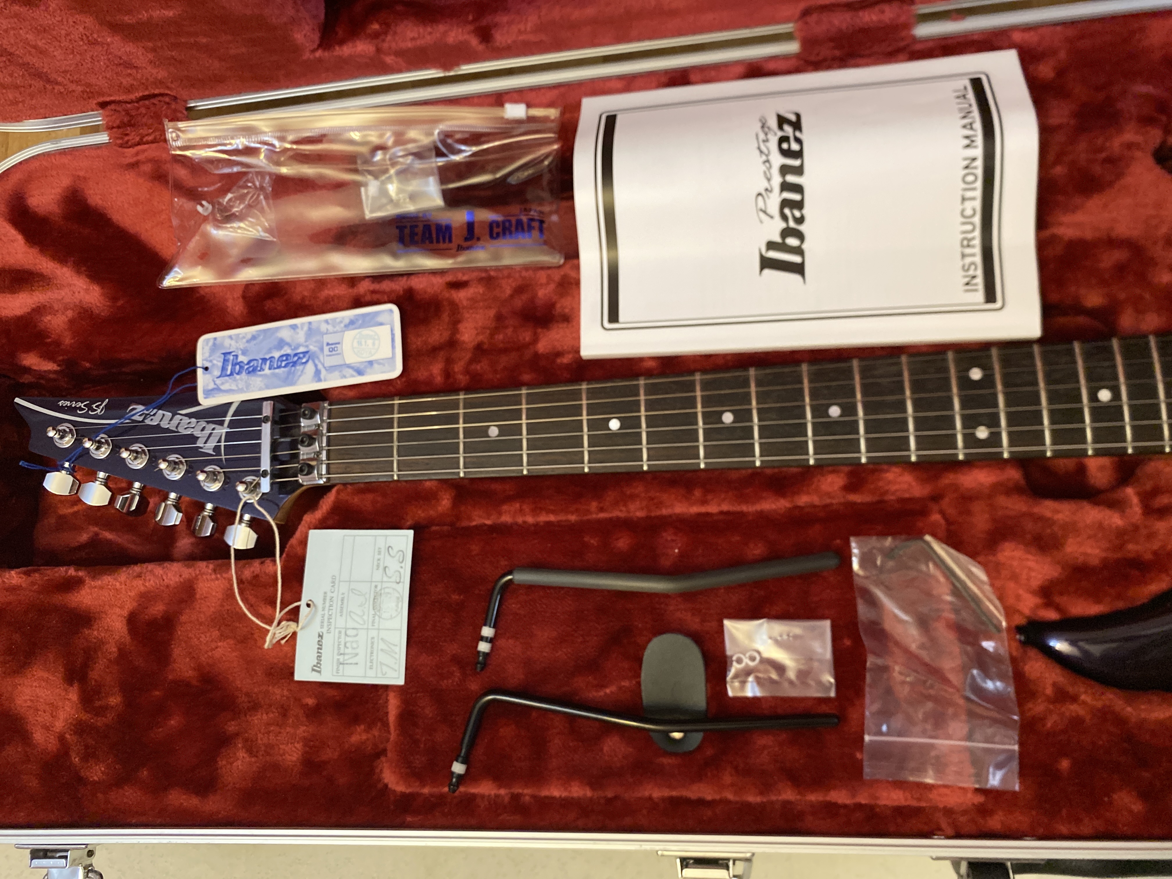 IBANEZ Joe Satriani JS2450 MCP Elektro Gitar 4