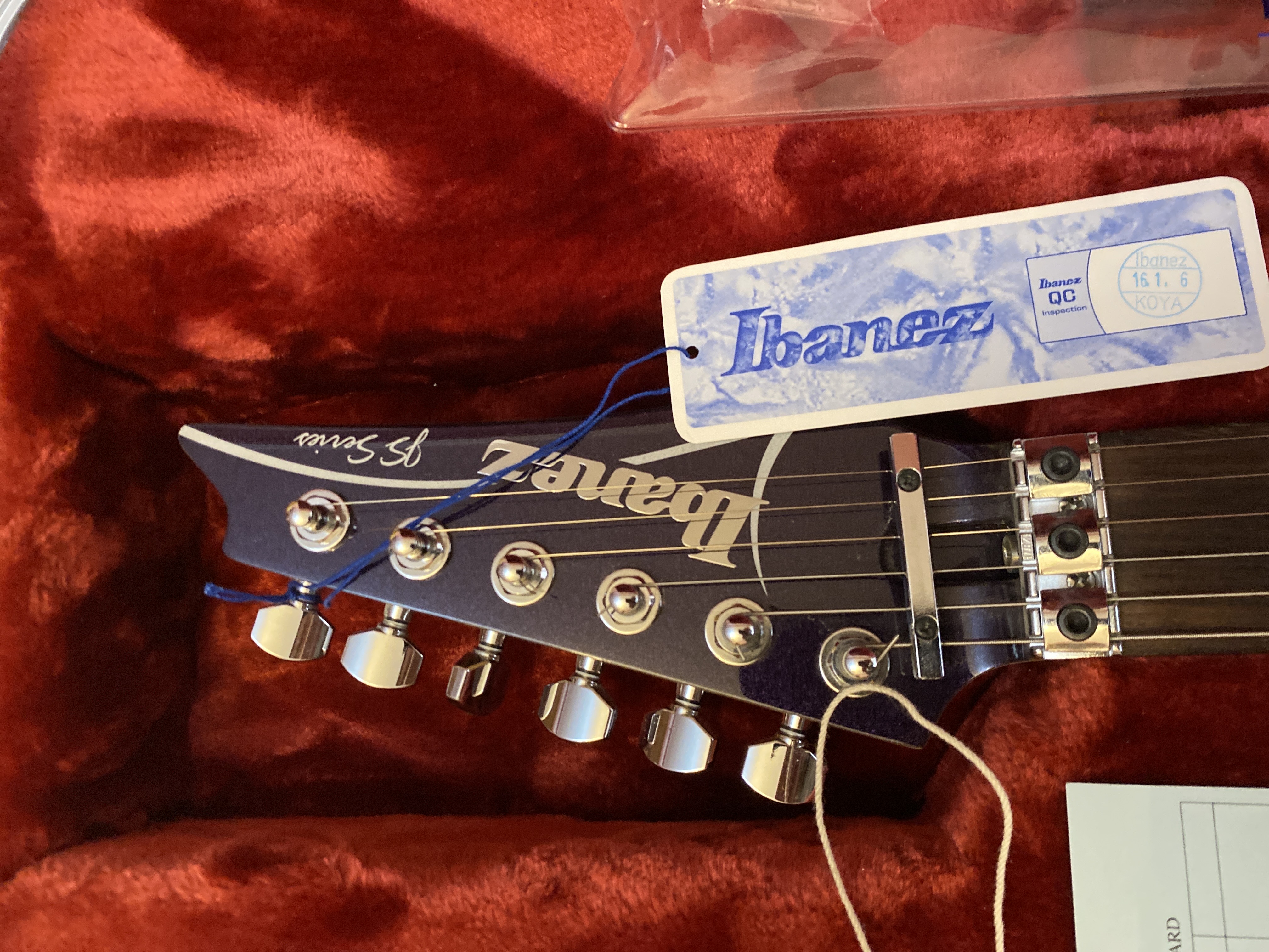 IBANEZ Joe Satriani JS2450 MCP Elektro Gitar 5