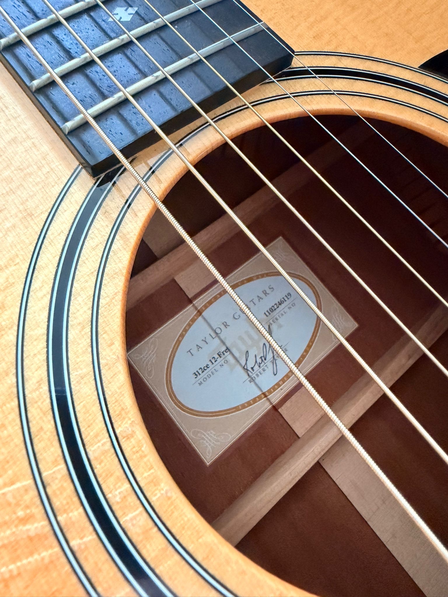 Taylor 312ce 12-Fret Elektro Akustik Gitar 2