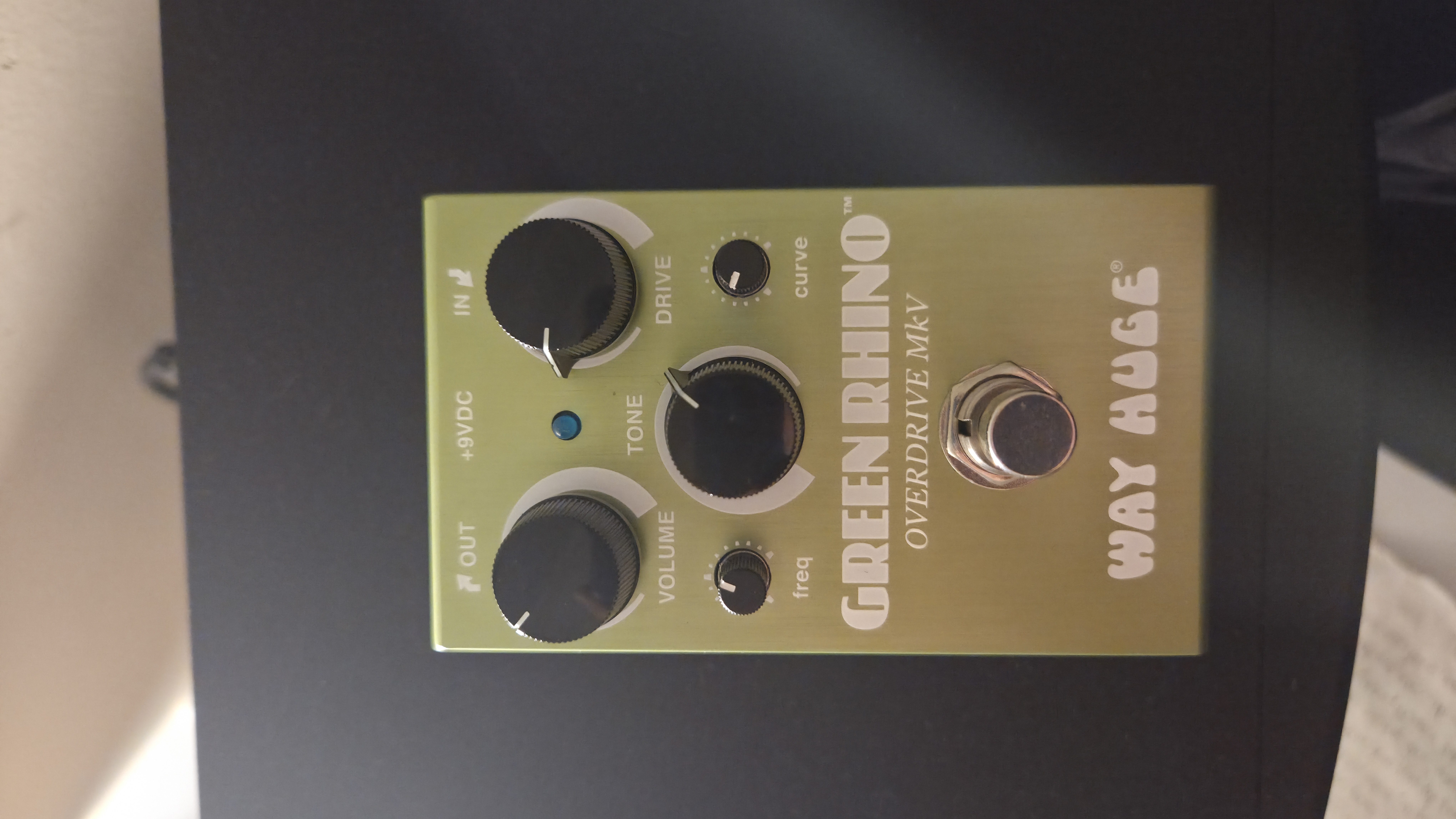 WAY HUGE GREEN RHINO MKV OVERDRIVE PEDALI 1