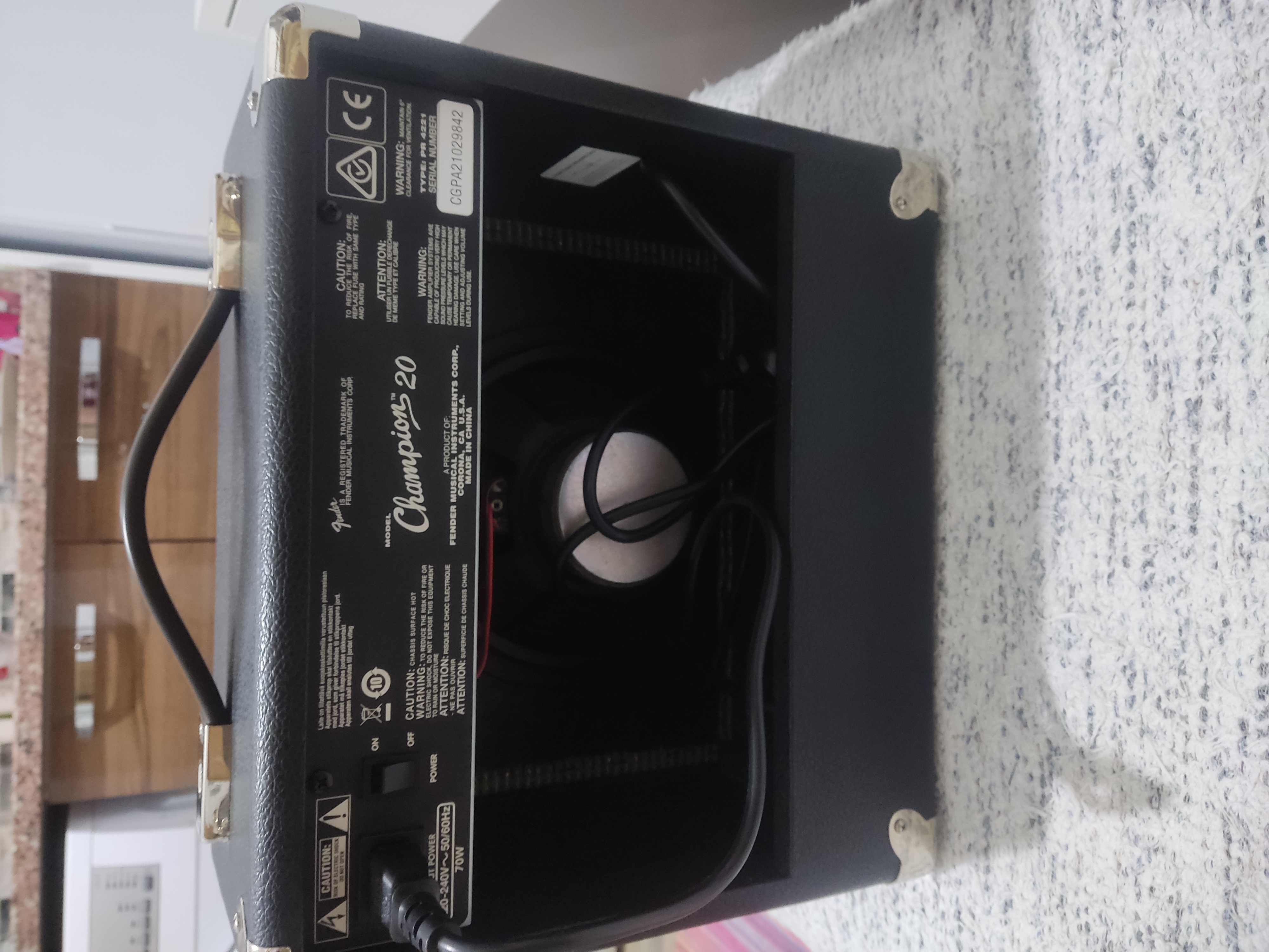 Fender Champion 20 Elektro Gitar Amfisi ( OLR 26-26032 ) 4