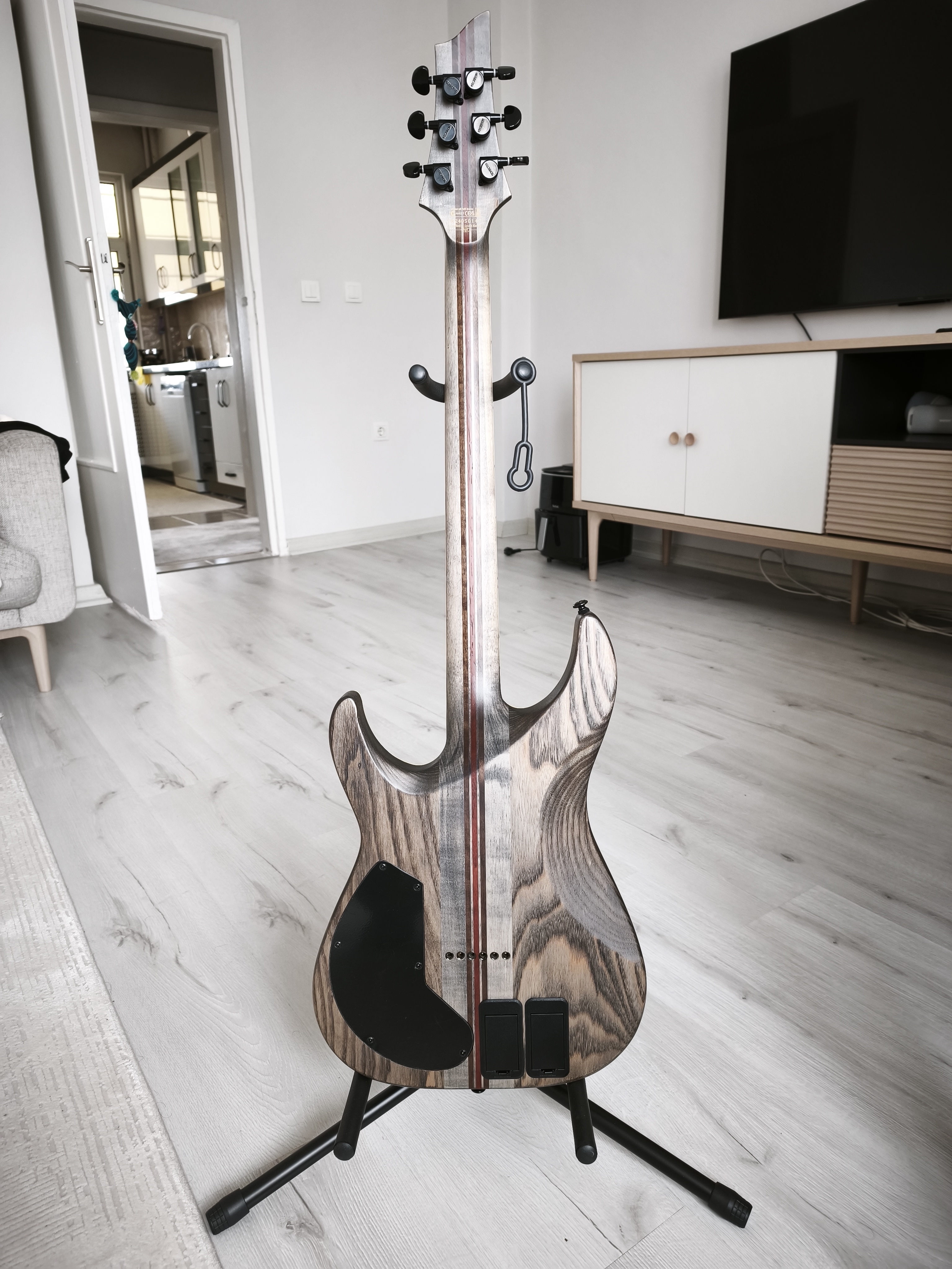 Schecter C-1 HT S SLS Elite Evil Twin Elektro Gitar (Mat Siyah) 6