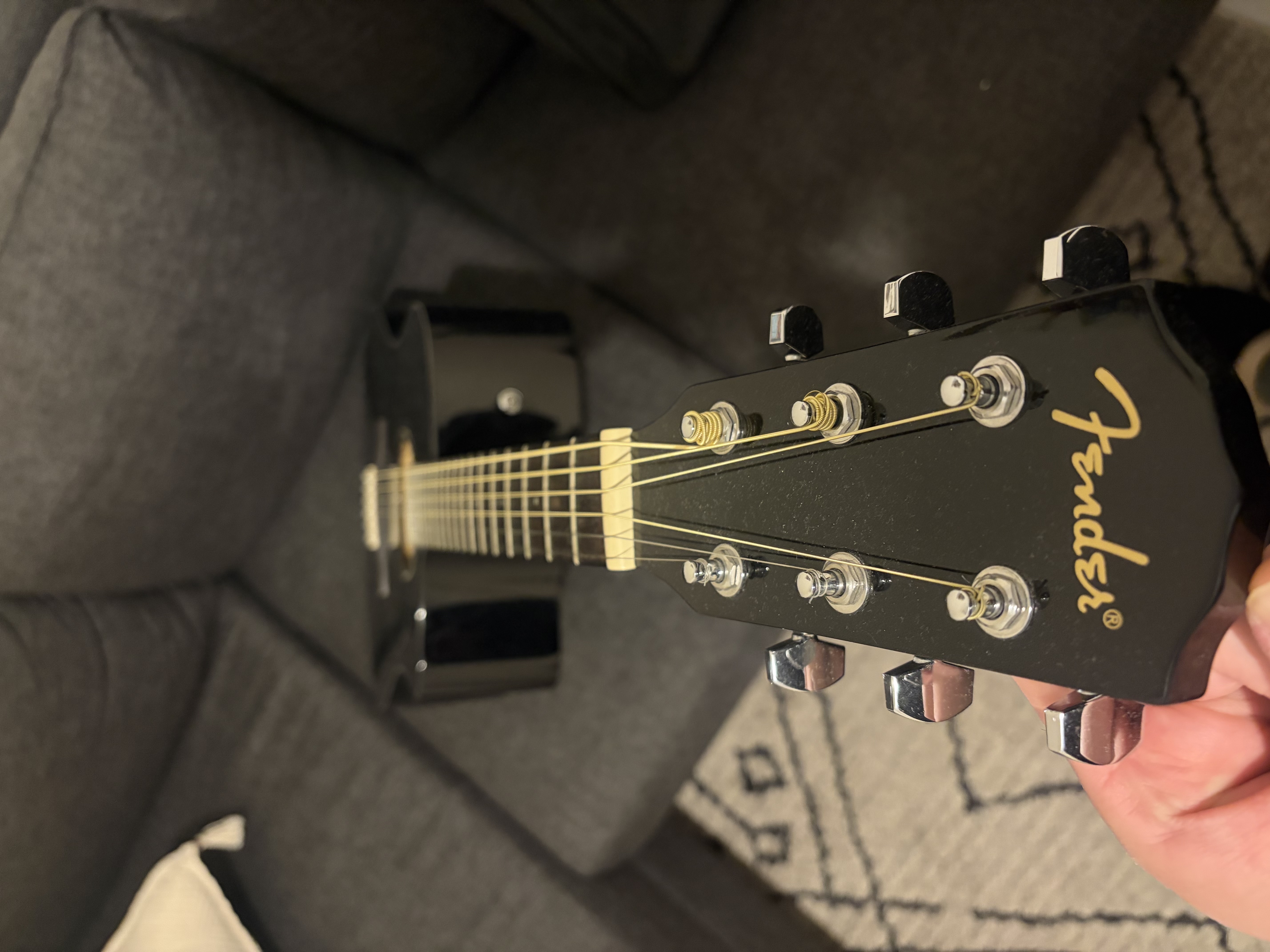 Fender CD-60CE BLK Elektro Akustik Gitar 6