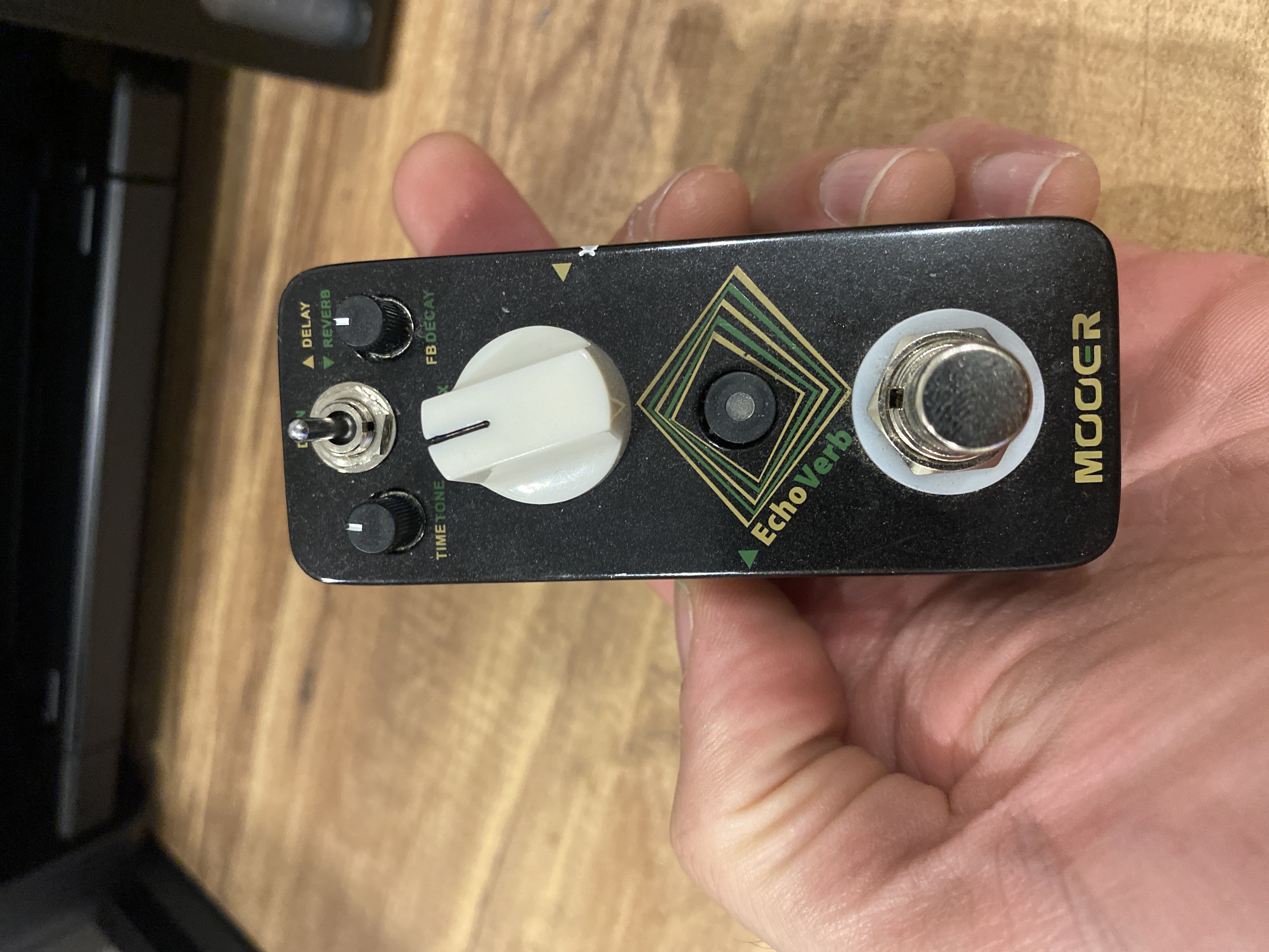 Mooer ECHOVERB Dijital Delay & Reverb Pedal ( OLR 26-26036 ) 1