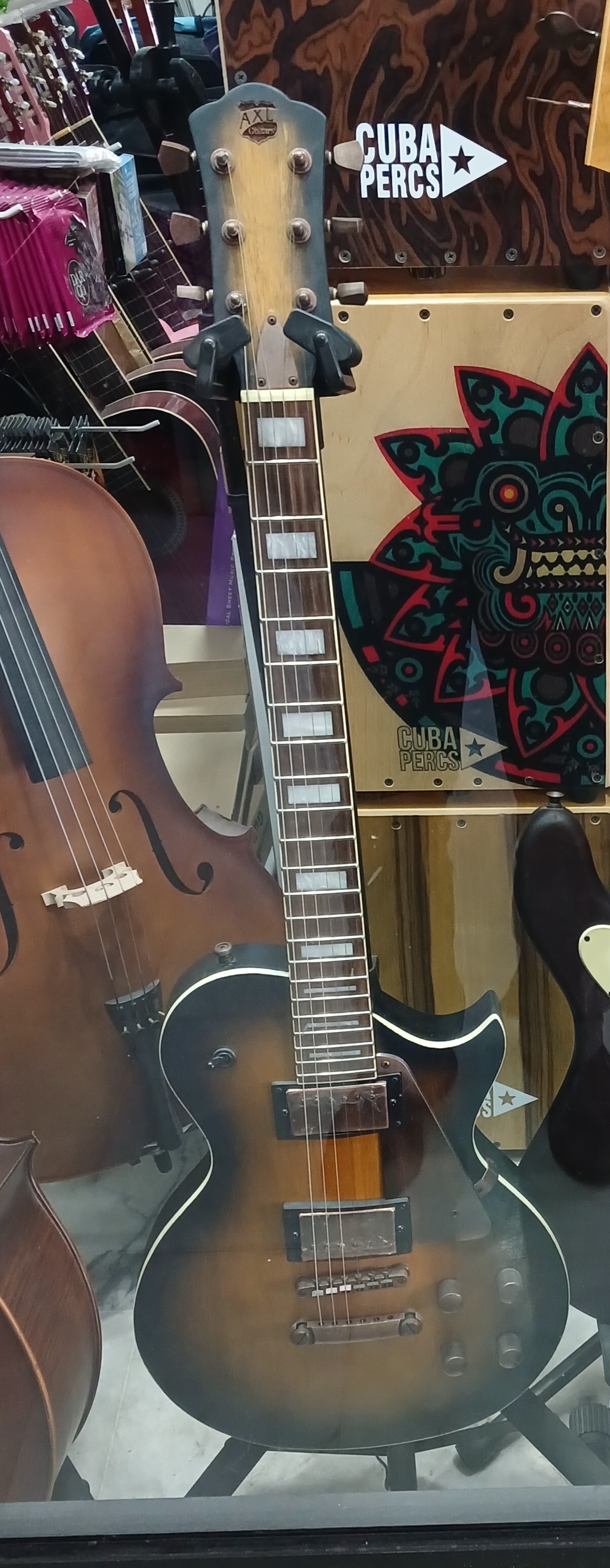 AXL Badwater 1216 Les Paul Style sıfır Elektro gitar 1