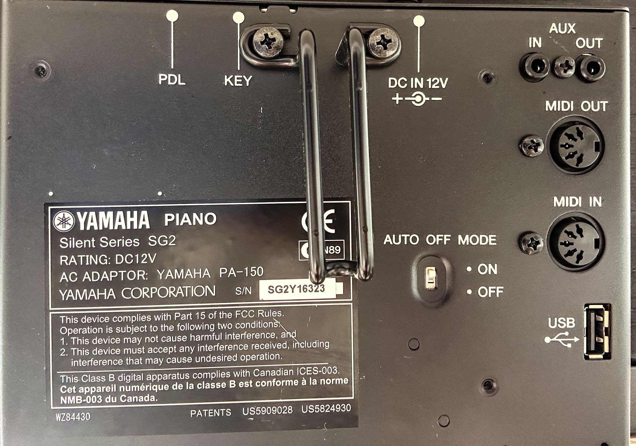 Yamaha Piyano Silent SG2 4