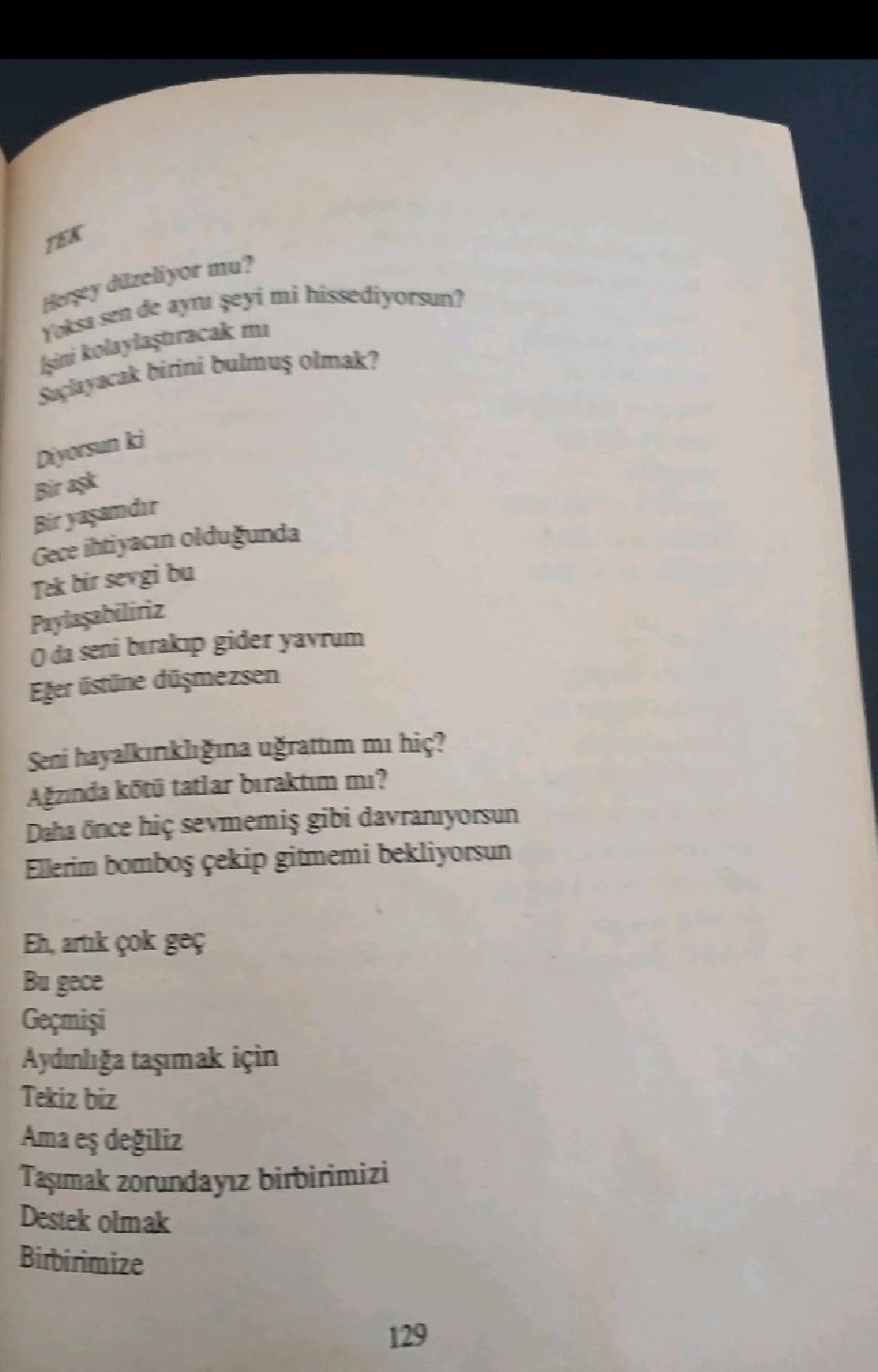 U2 Rock Grup :Şarkı Sözleri Türkçe-İngilizce 3