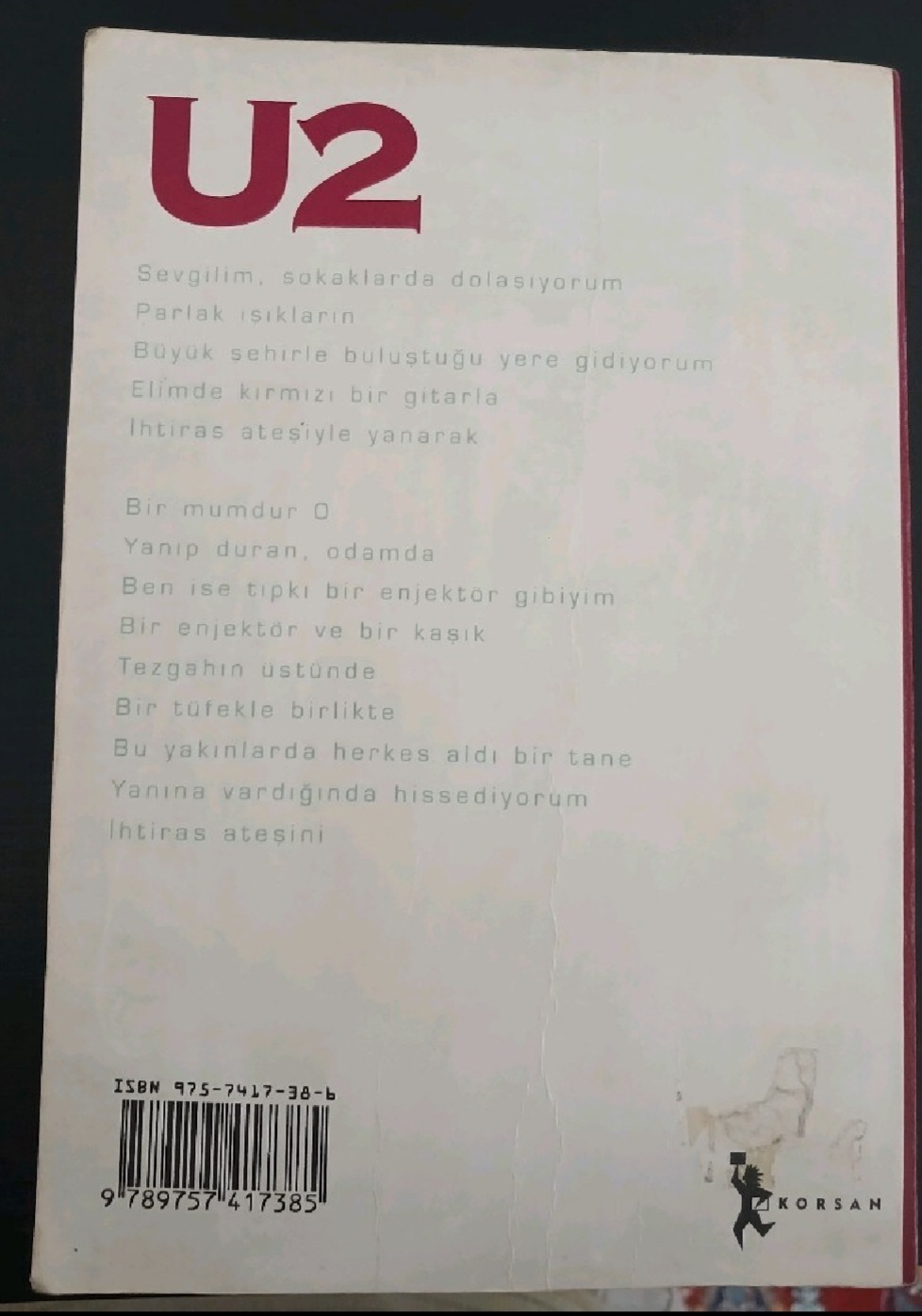 U2 Rock Grup :Şarkı Sözleri Türkçe-İngilizce 2