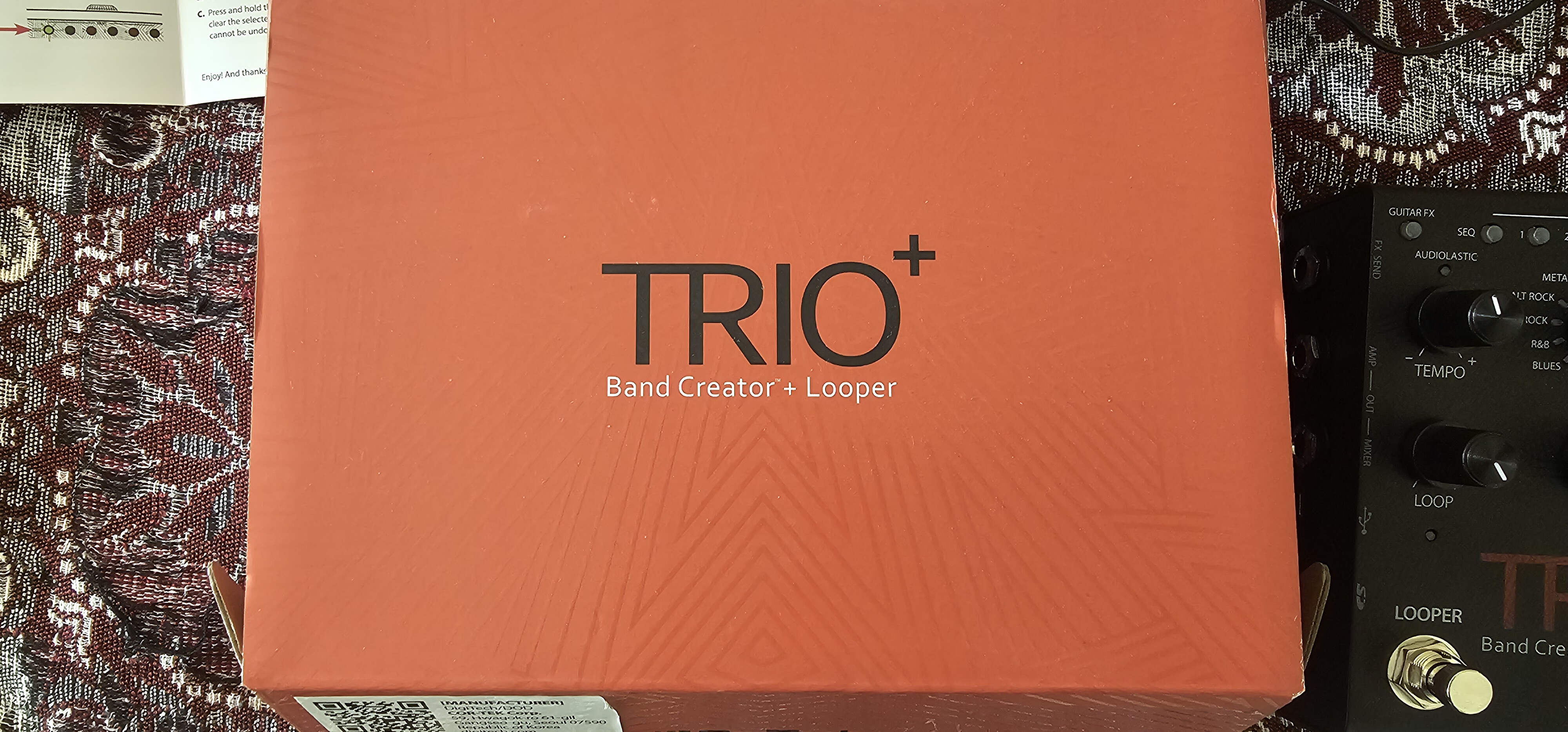 digitech trio+ trio plus band creator + looper 7