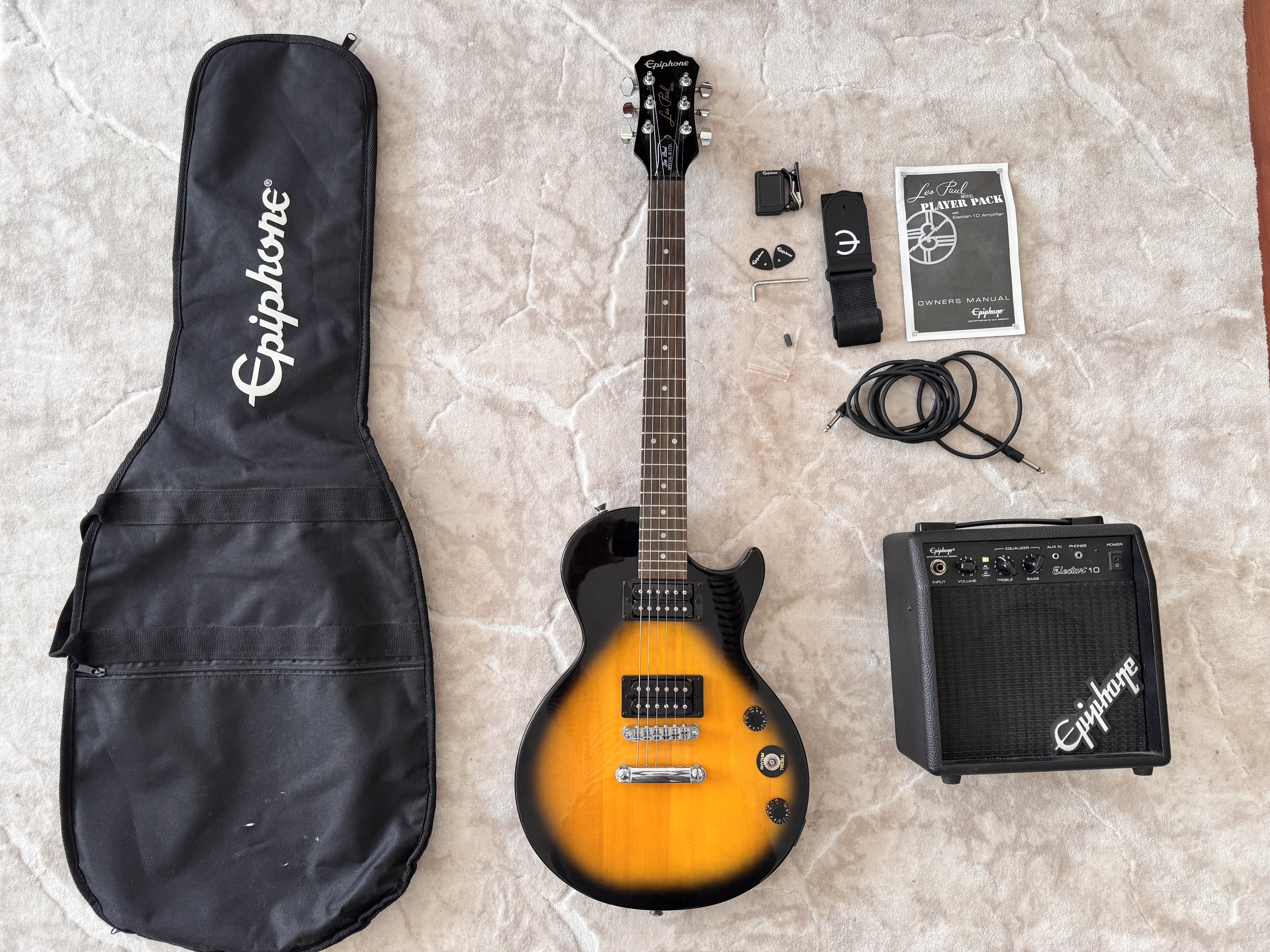 Epiphone Les Paul Special 2 Elektro Gitar Seti 1