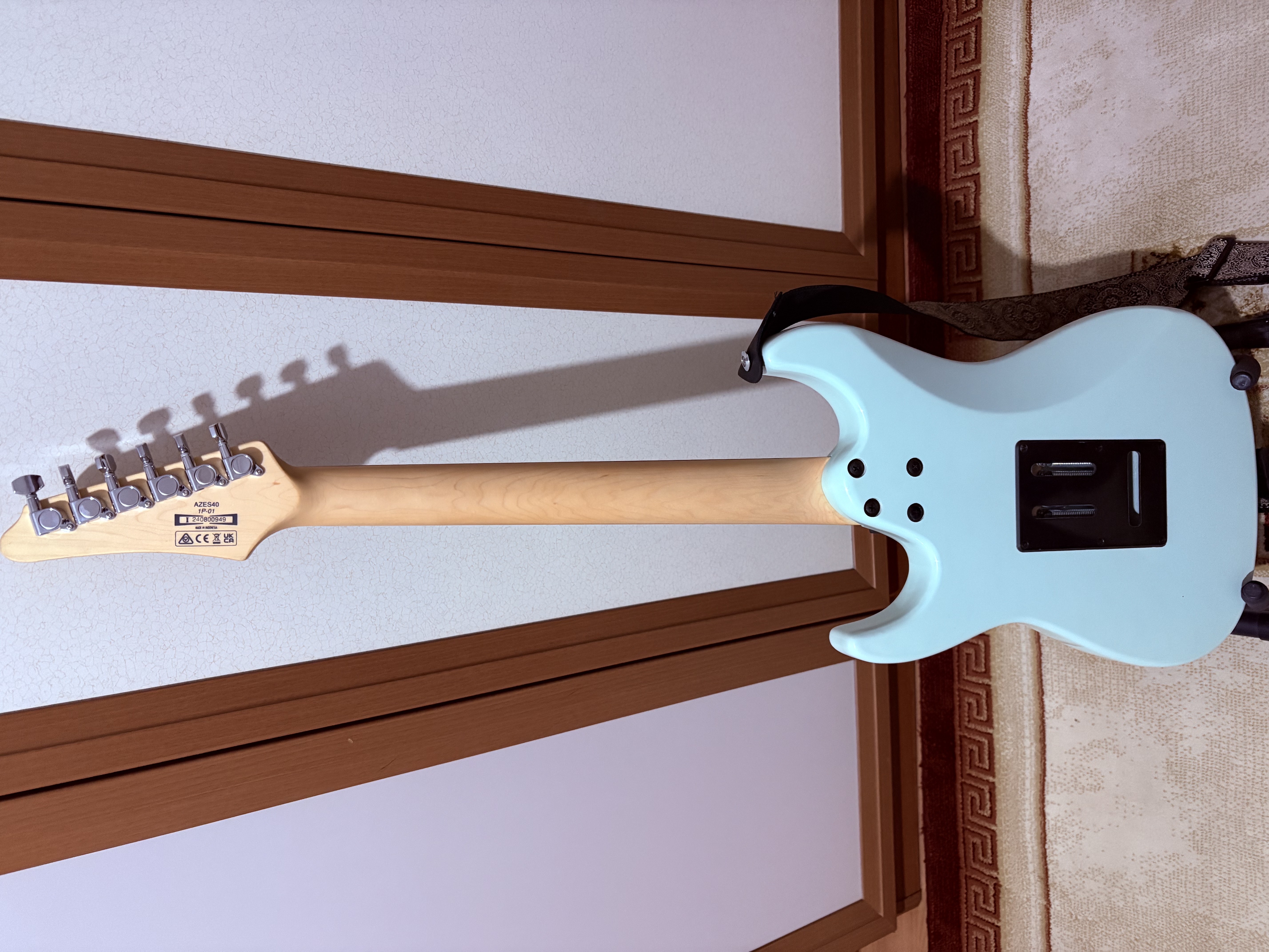IBANEZ AZES40-MGR HSS Trem Mint Green Elektro Gitar 10