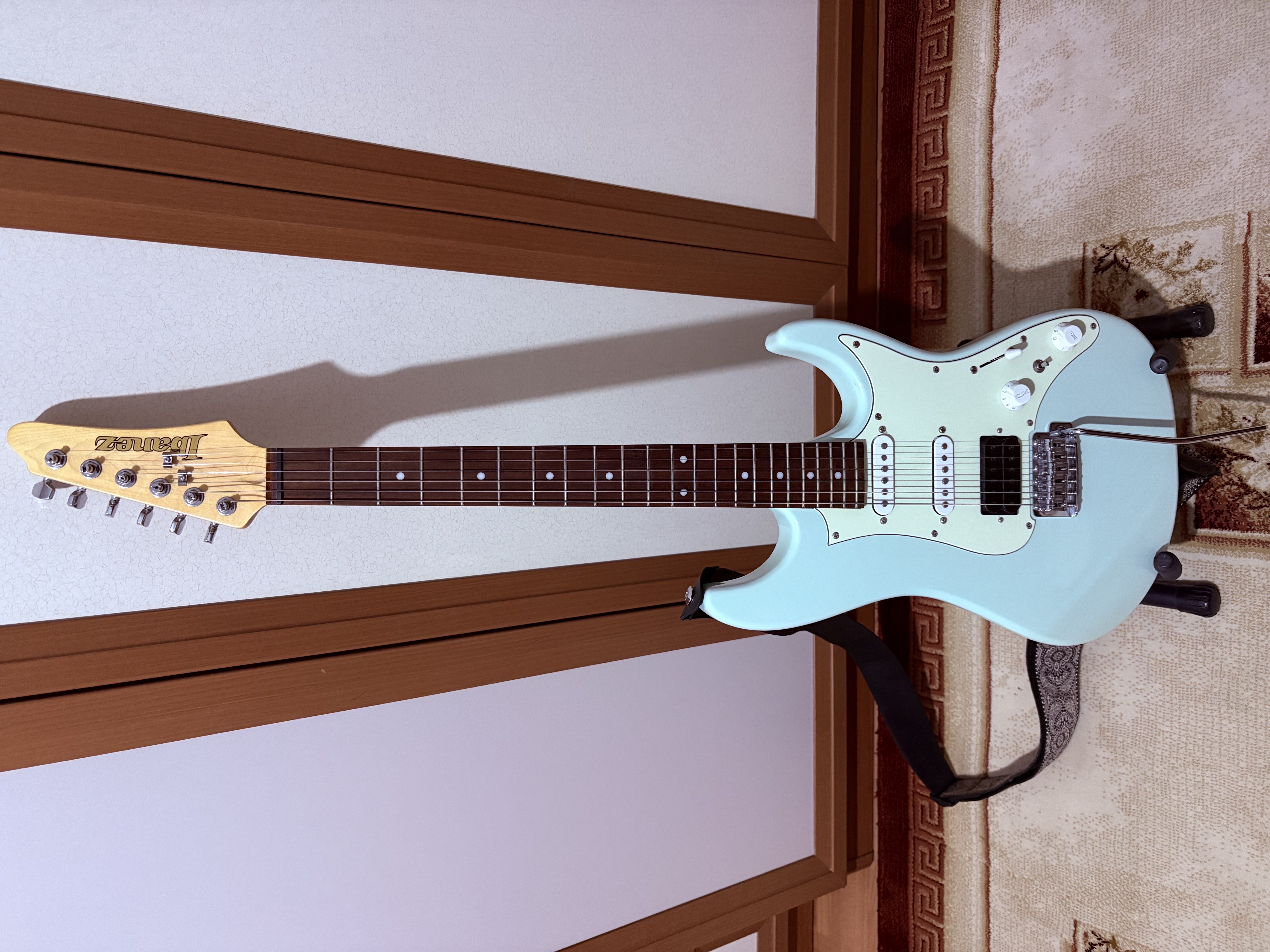 IBANEZ AZES40-MGR HSS Trem Mint Green Elektro Gitar 1
