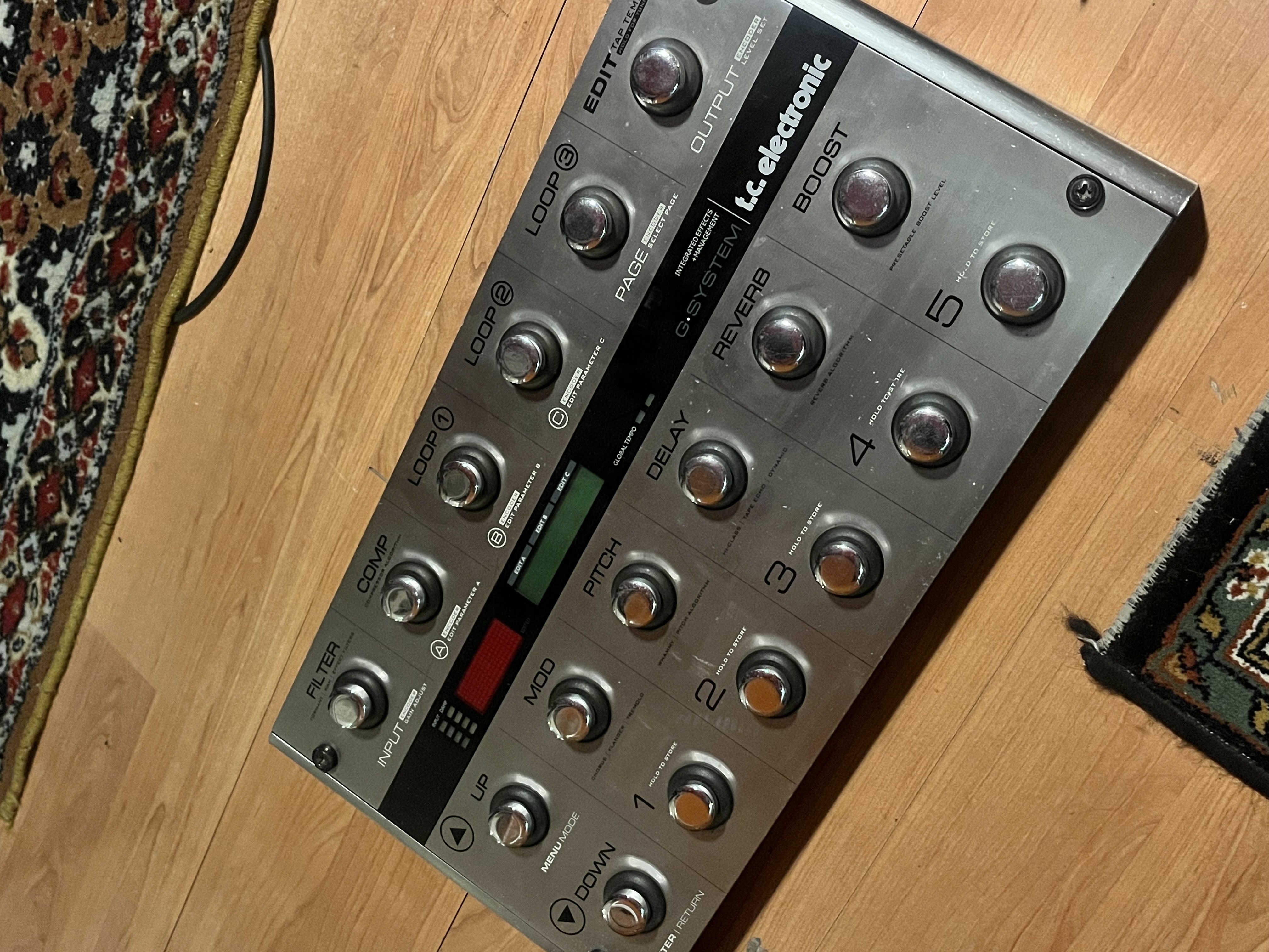 G-System Gitar Efekt Pedalı 1