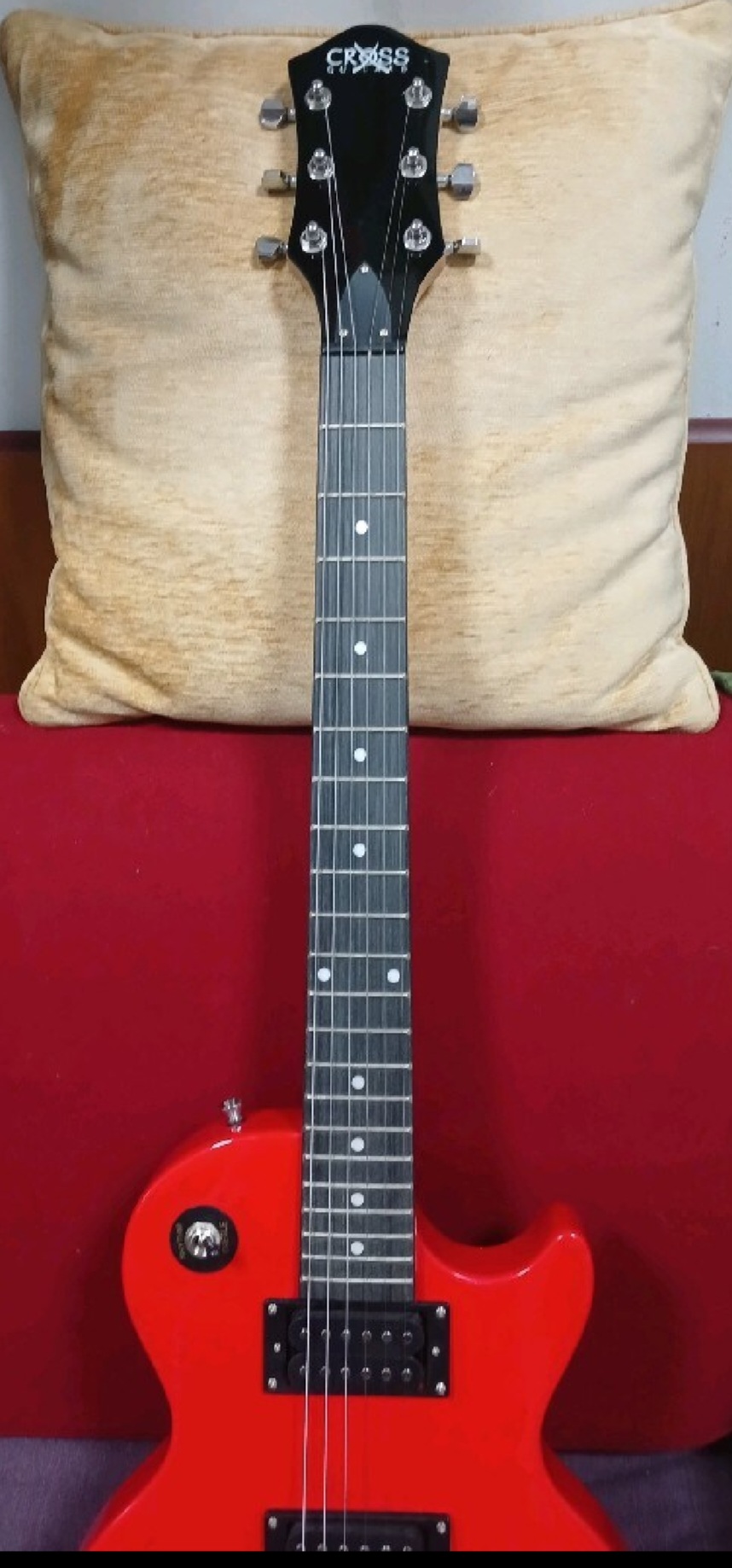 Sıfır,Lespaul Model Cross marka Elektro Gitar 4