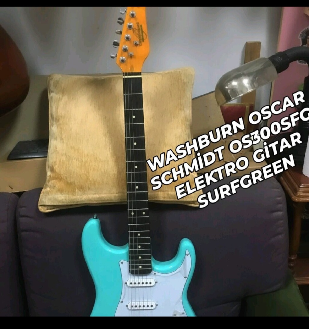 WASHBURN OSCAR SCHMİDT OS300SFG ELEKTRO GİTAR SURFGREEN 5