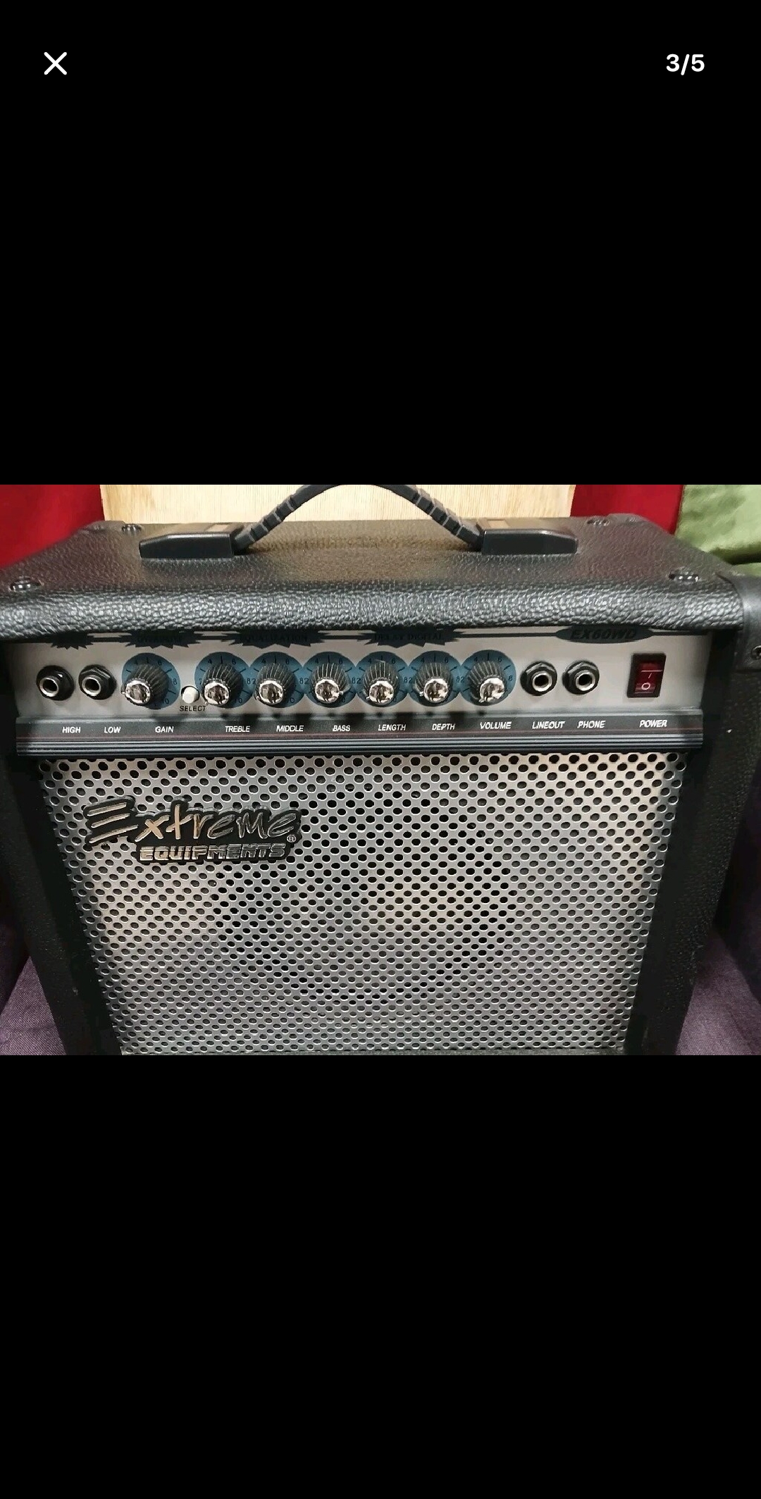 Sıfır,Extreme 30 watt ,EX60WD Elektro Gitar Amfisi 3