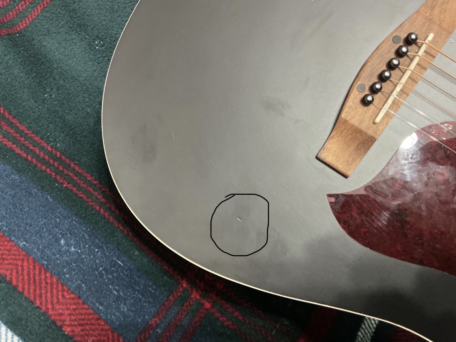 Donner DAG-1CB Cutaway Akustik Gitar Siyah 9