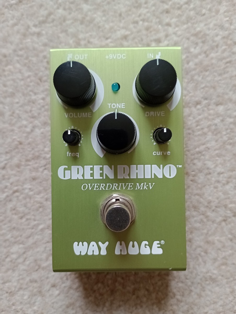 Way Huge WM22 Smalls Green Rhino Overdrive Pedalı ( OLR 26-26038 ) 1