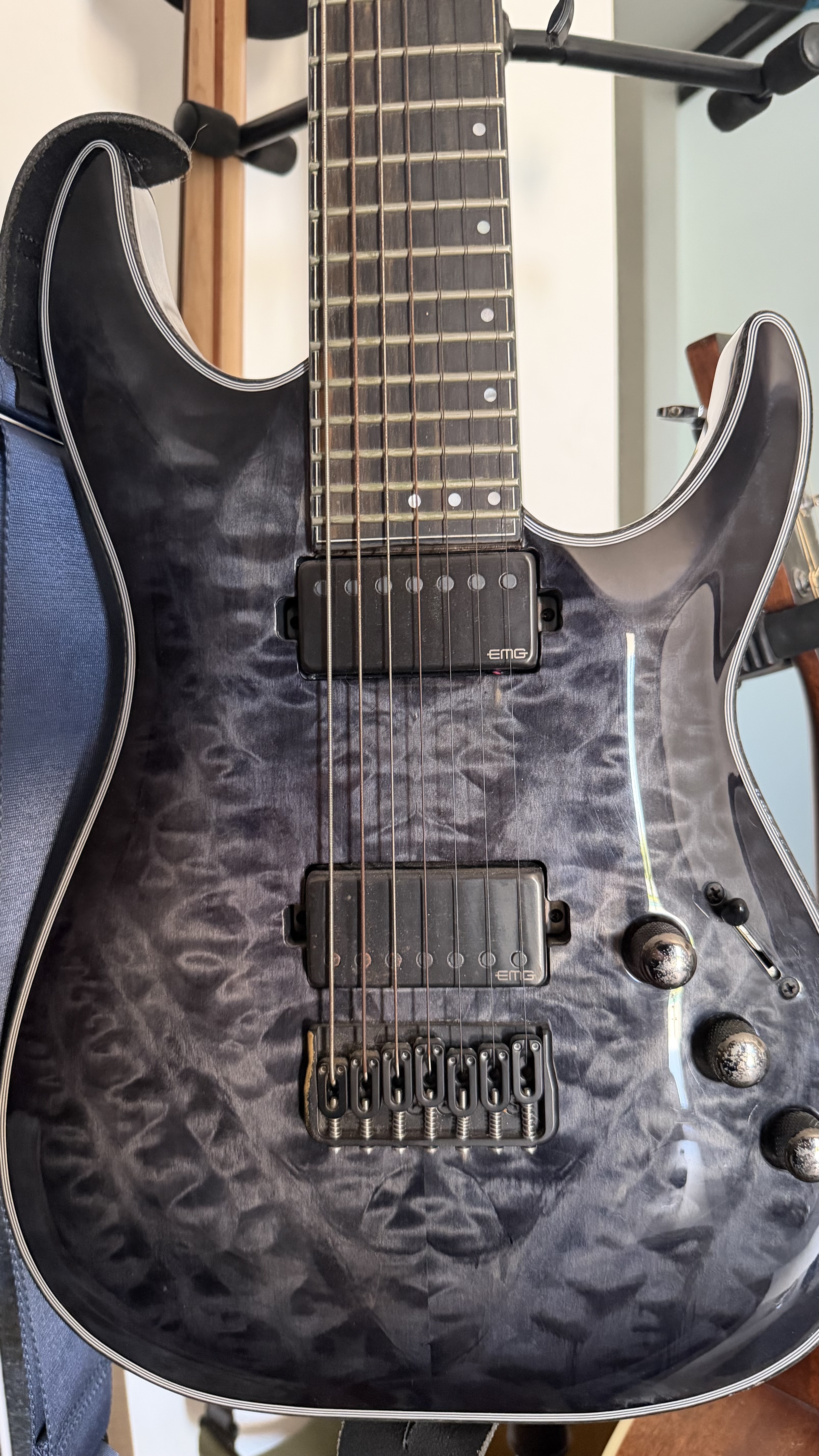schecter hybrid 7 string 2
