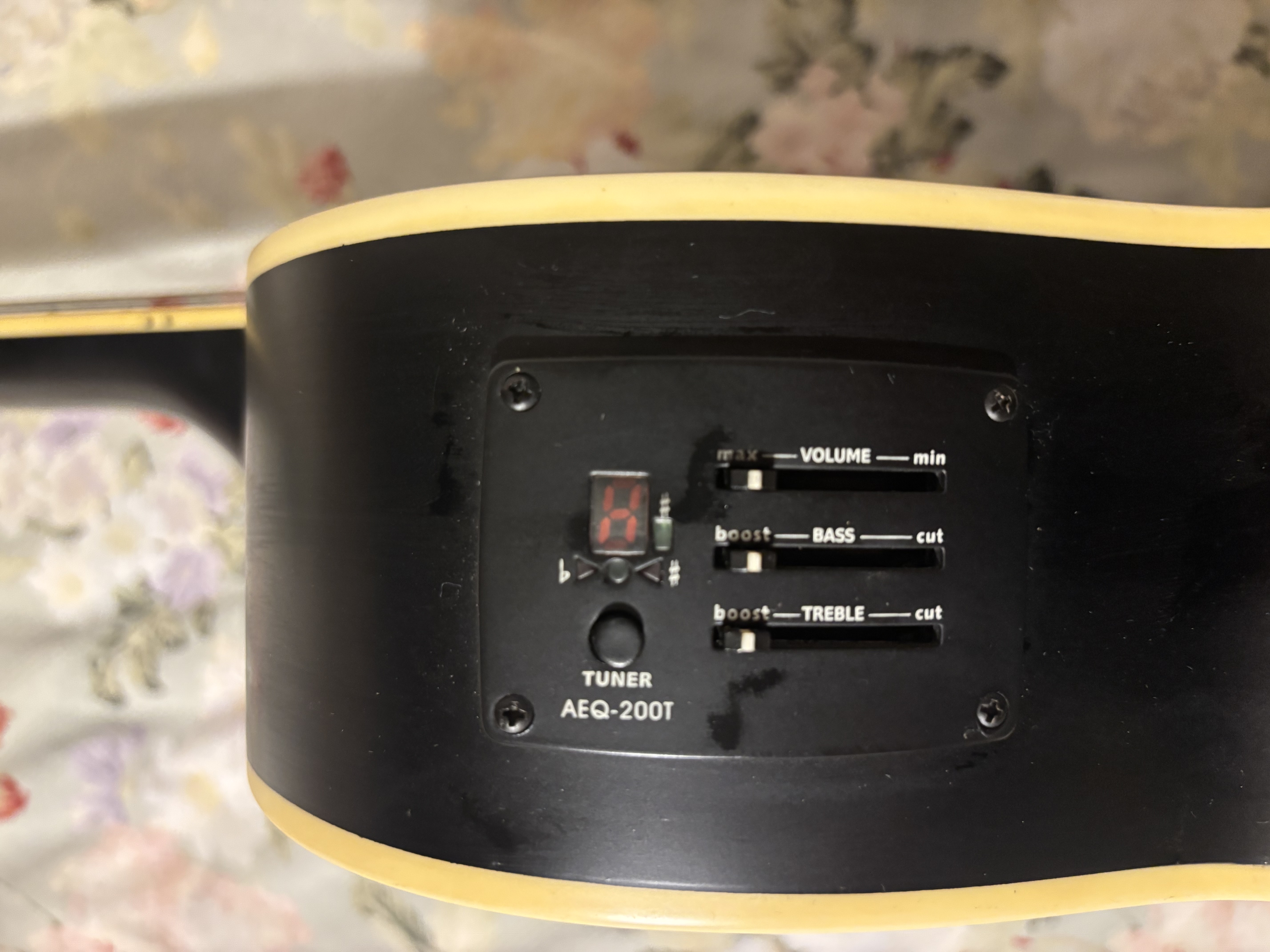wedgwood elektro klasik gitar 4