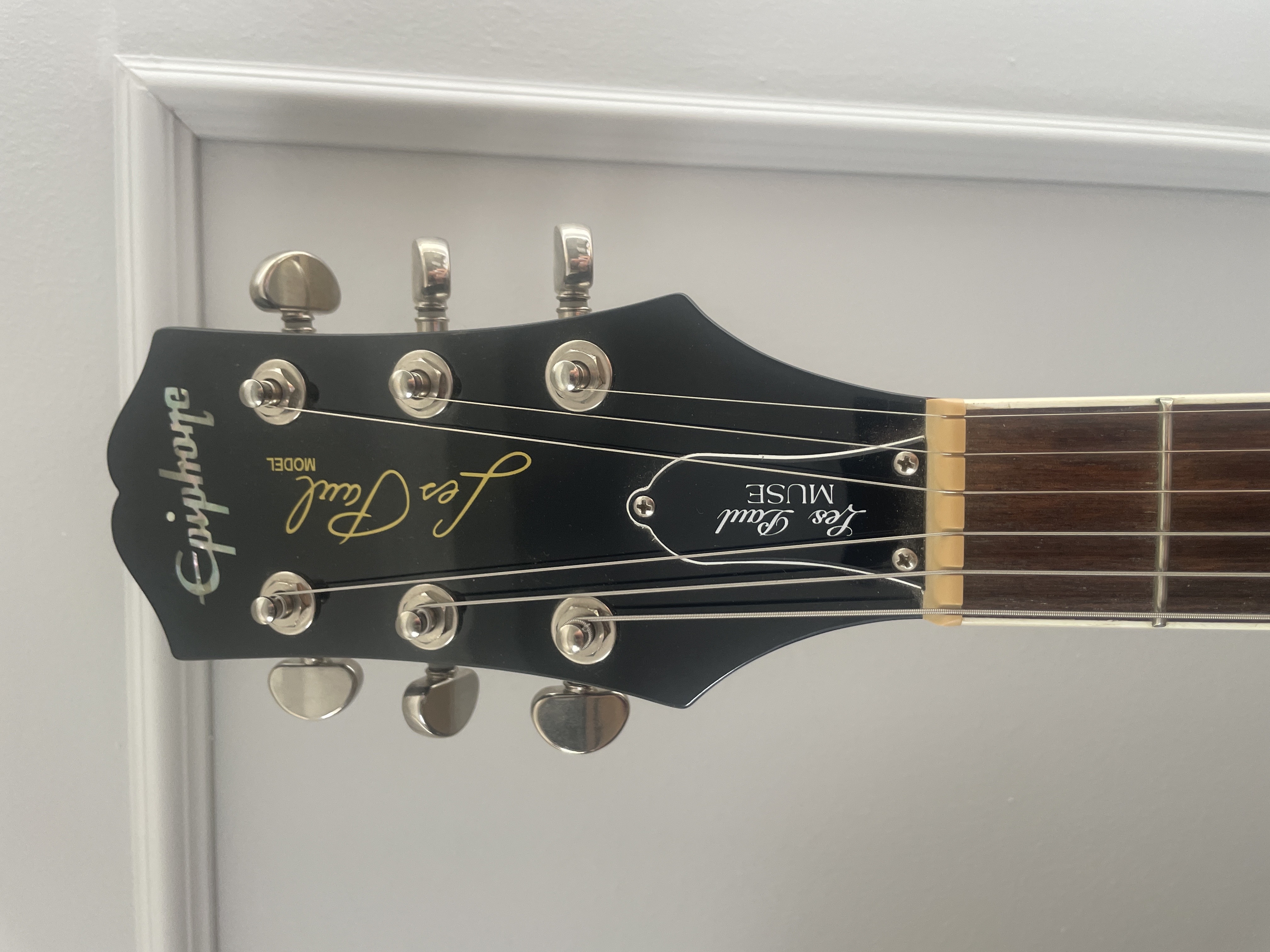 EPIPHONE LES PAUL MUSE ELEKTRO GİTAR ( RADIO BLUE METALLIC) 9