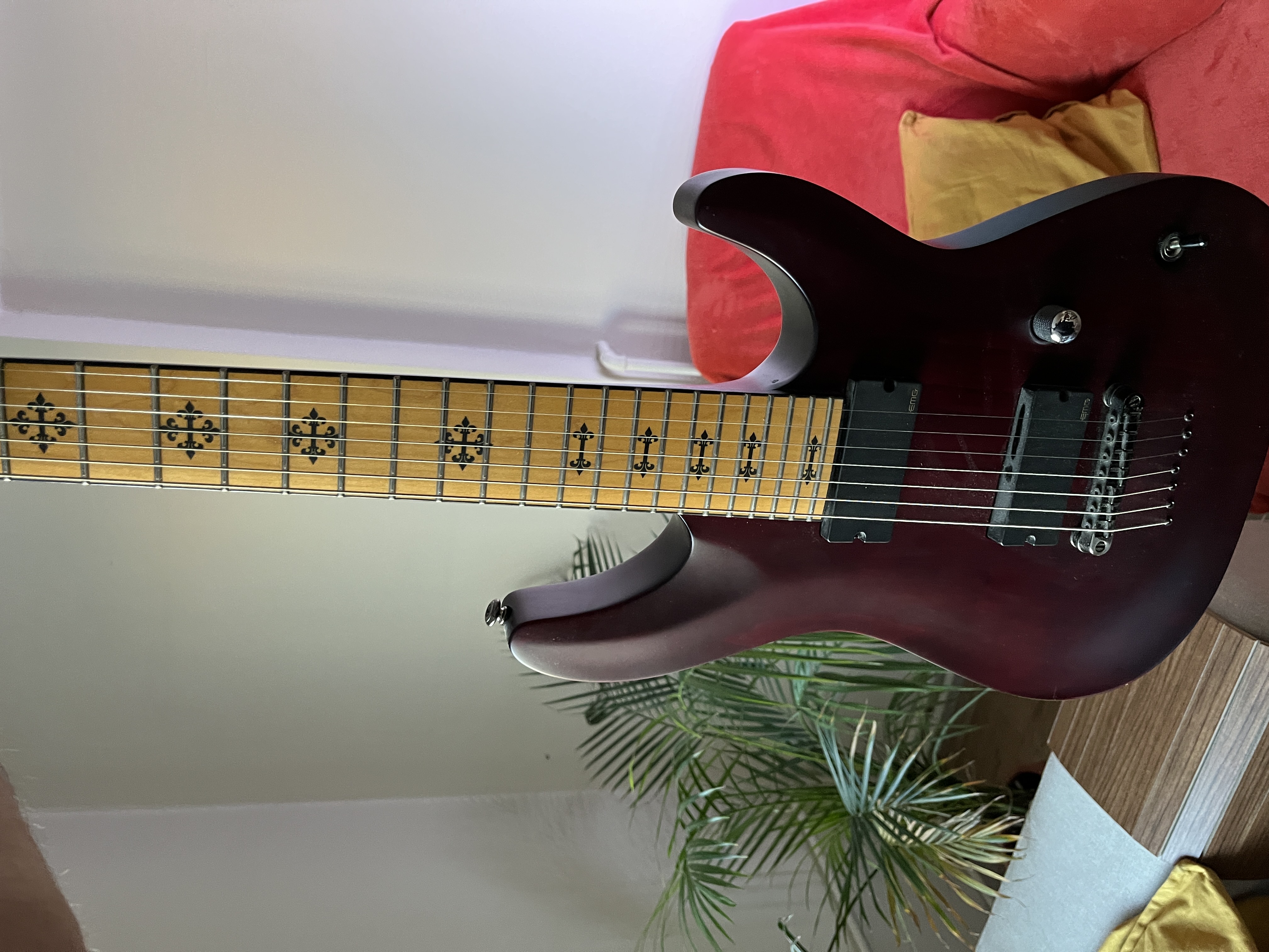 JL7 Jeff Loomis Signature 7 telli gitar 1
