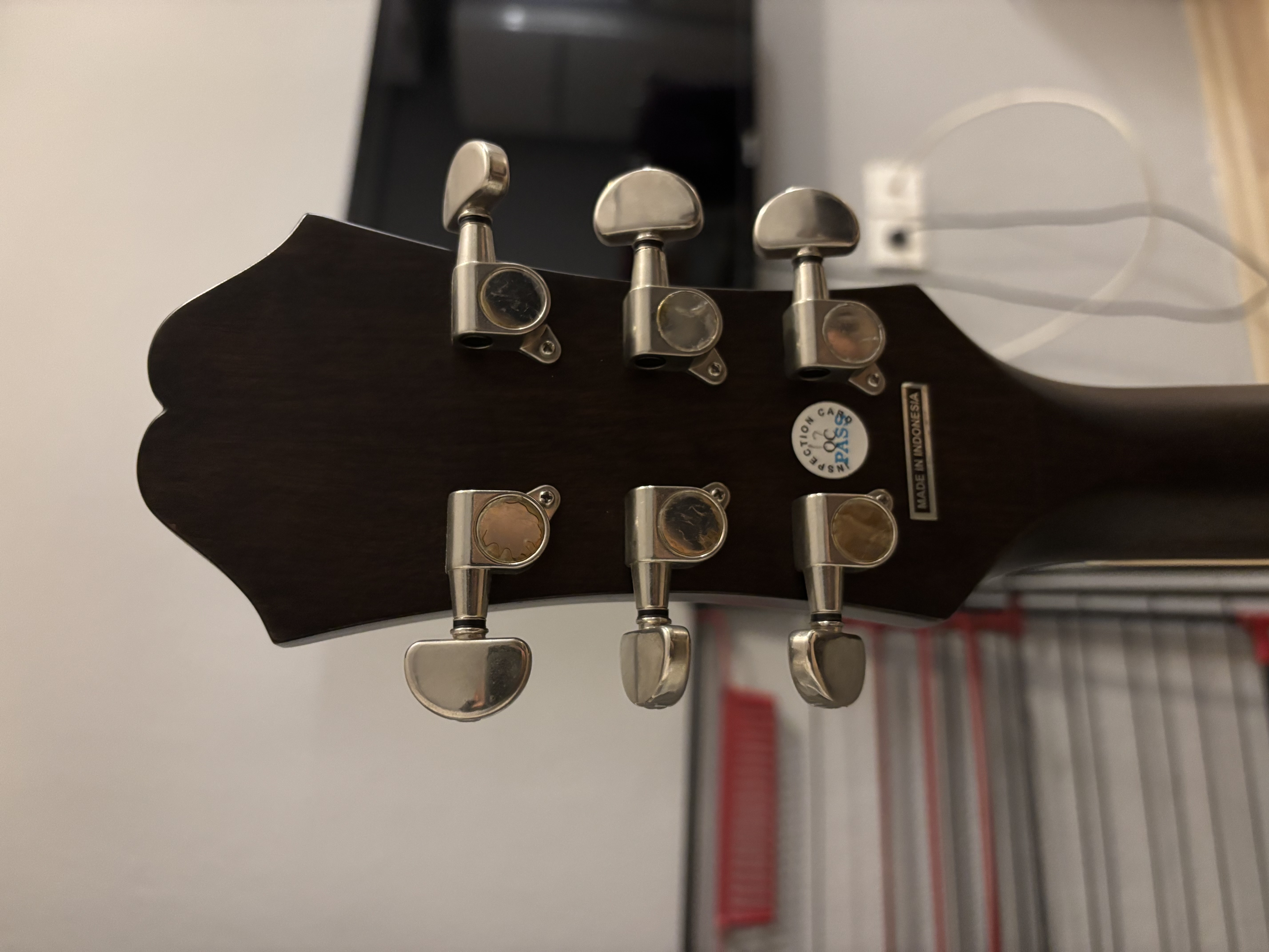 Epiphone AJ-220 SCE Elektro Akustik Gitar 6