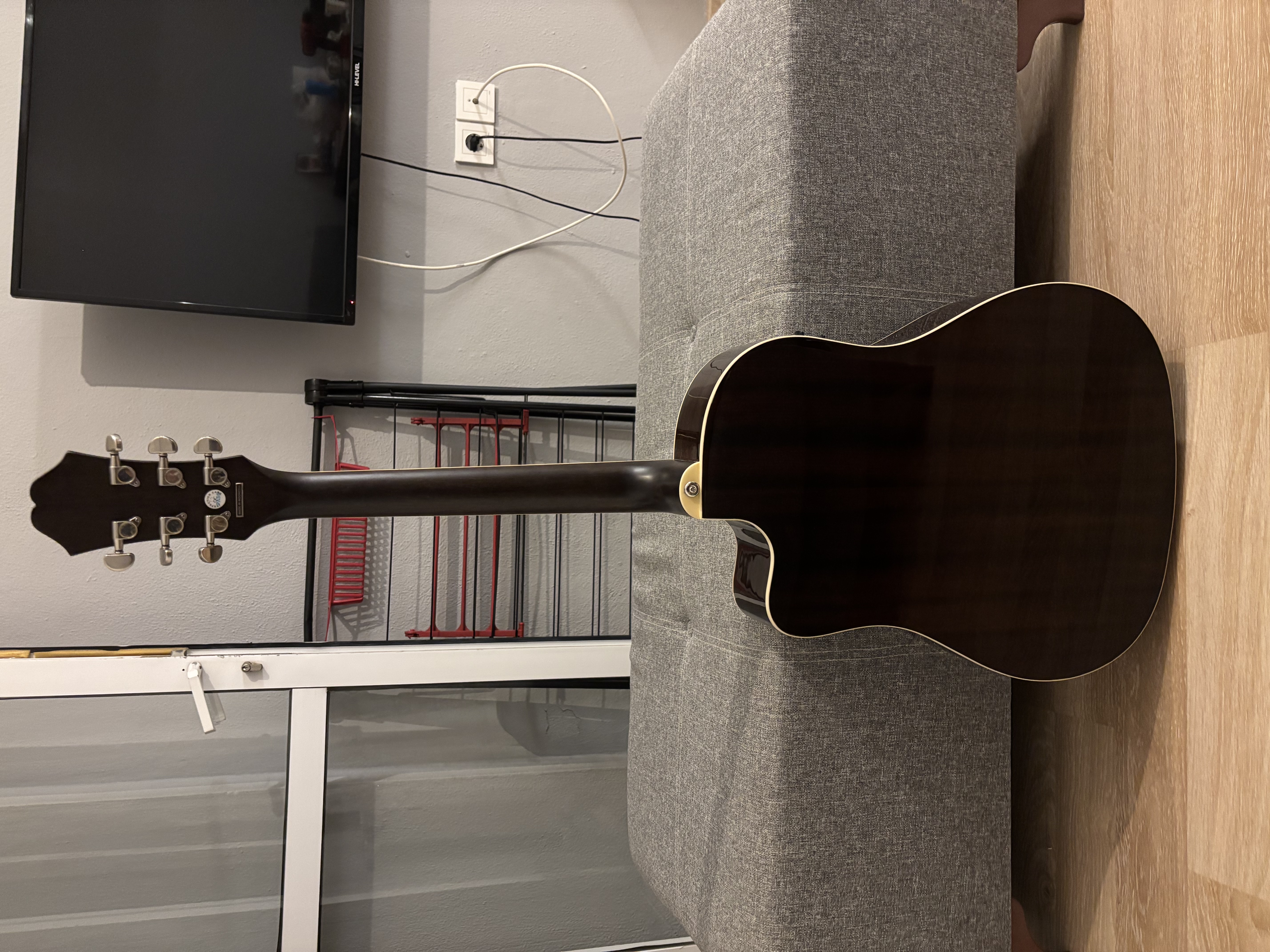 Epiphone AJ-220 SCE Elektro Akustik Gitar 2