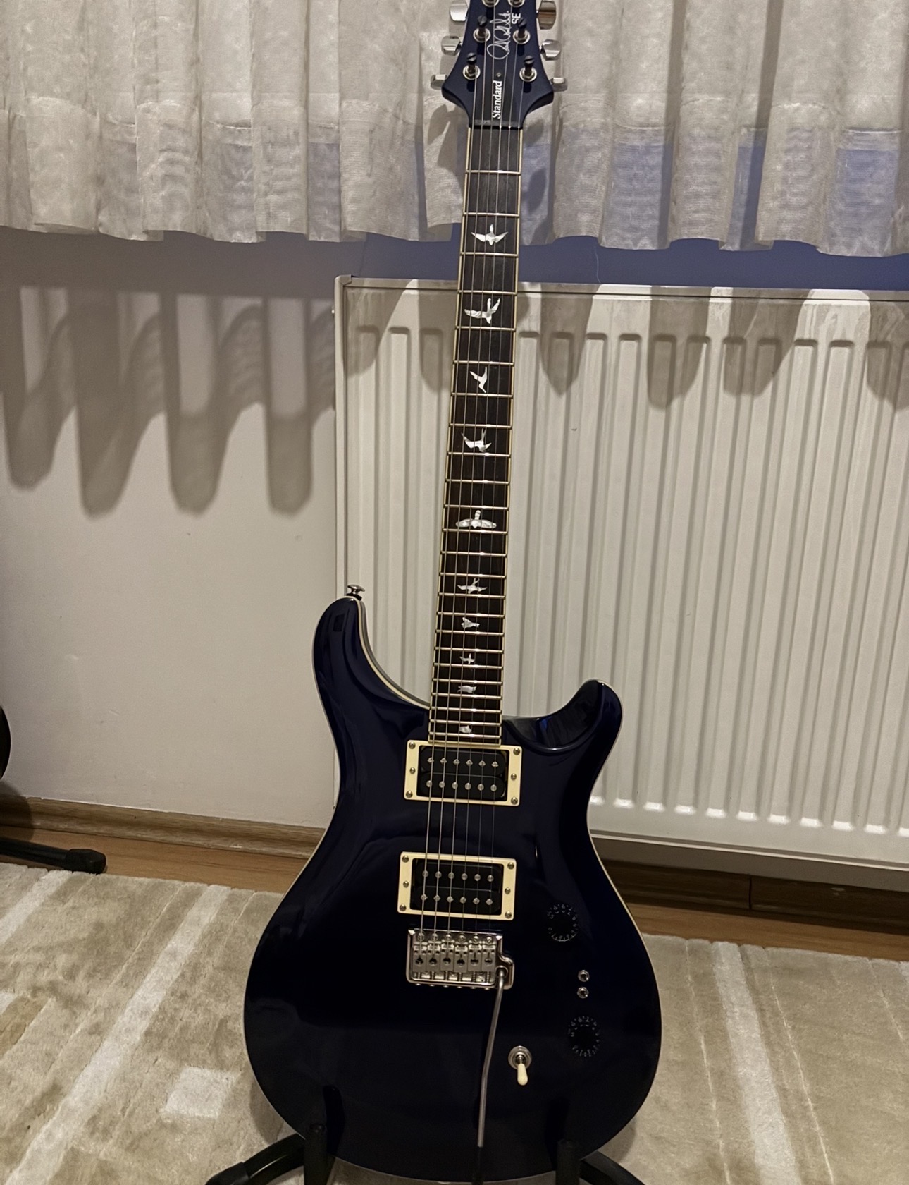 SE Standard 24-08 Elektro Gitar (Trans Blue) 2