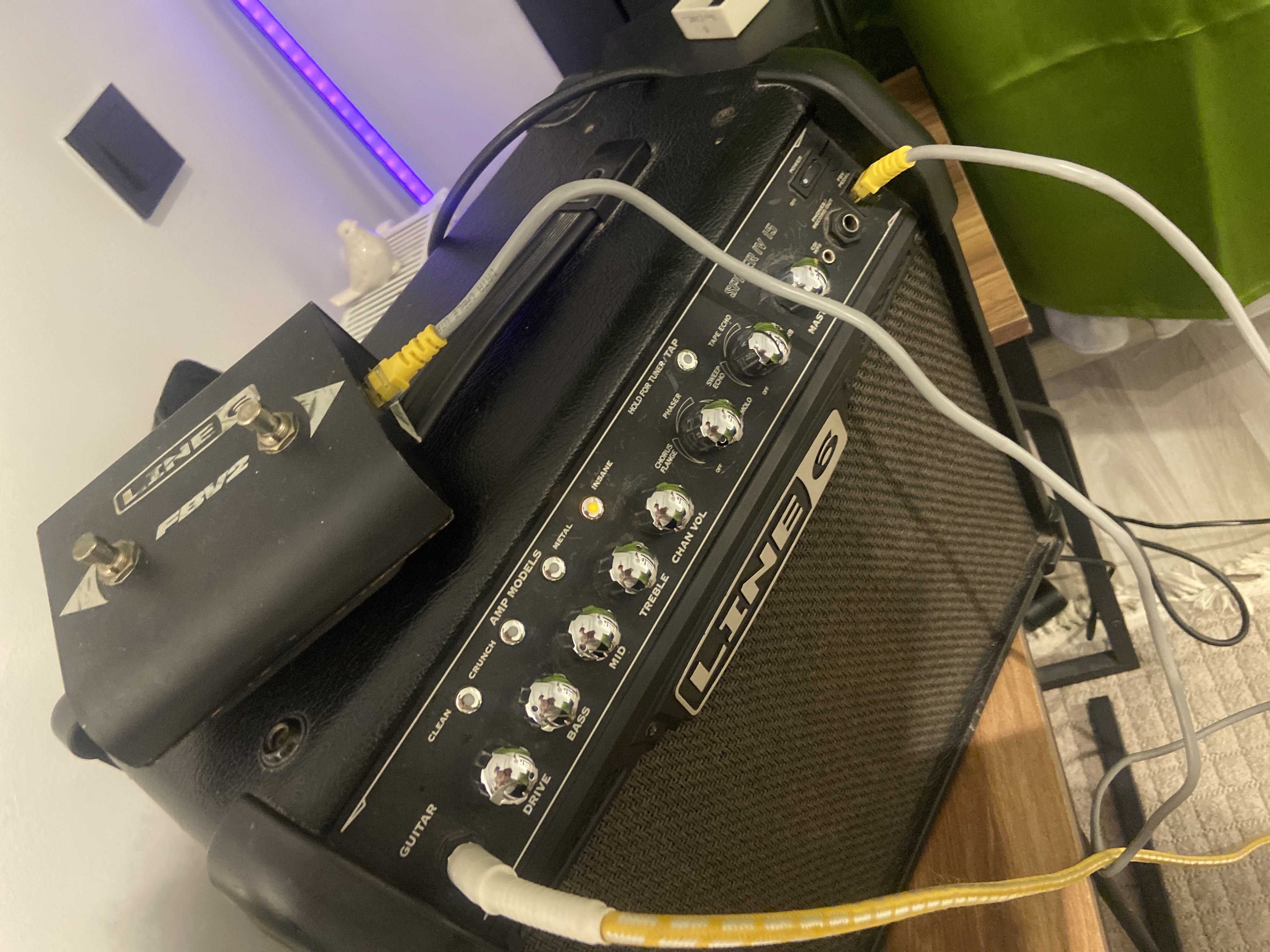 line 6 spider ıv 15 gitar amfisi 1