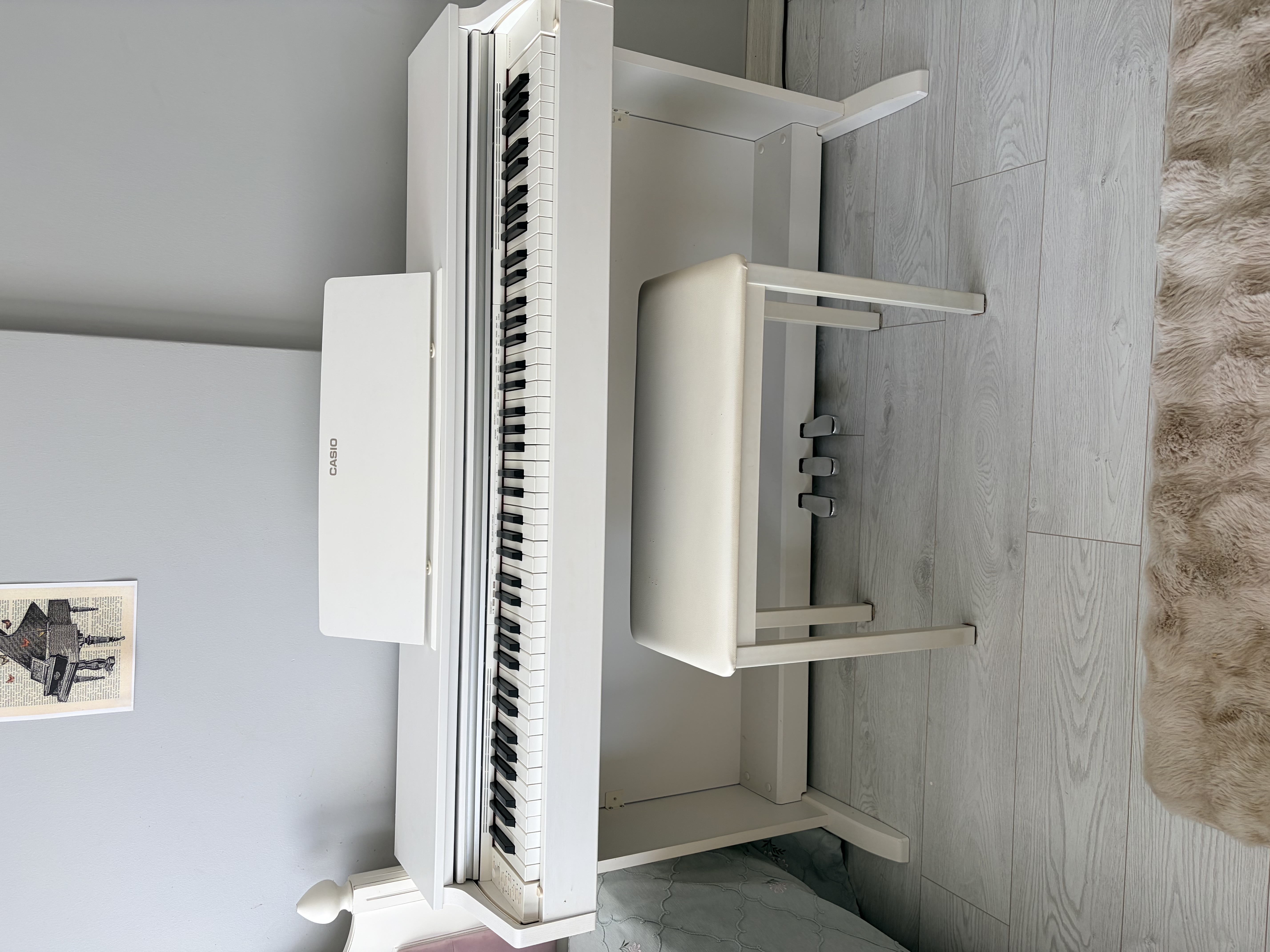casio celviano ap270 beyaz 2