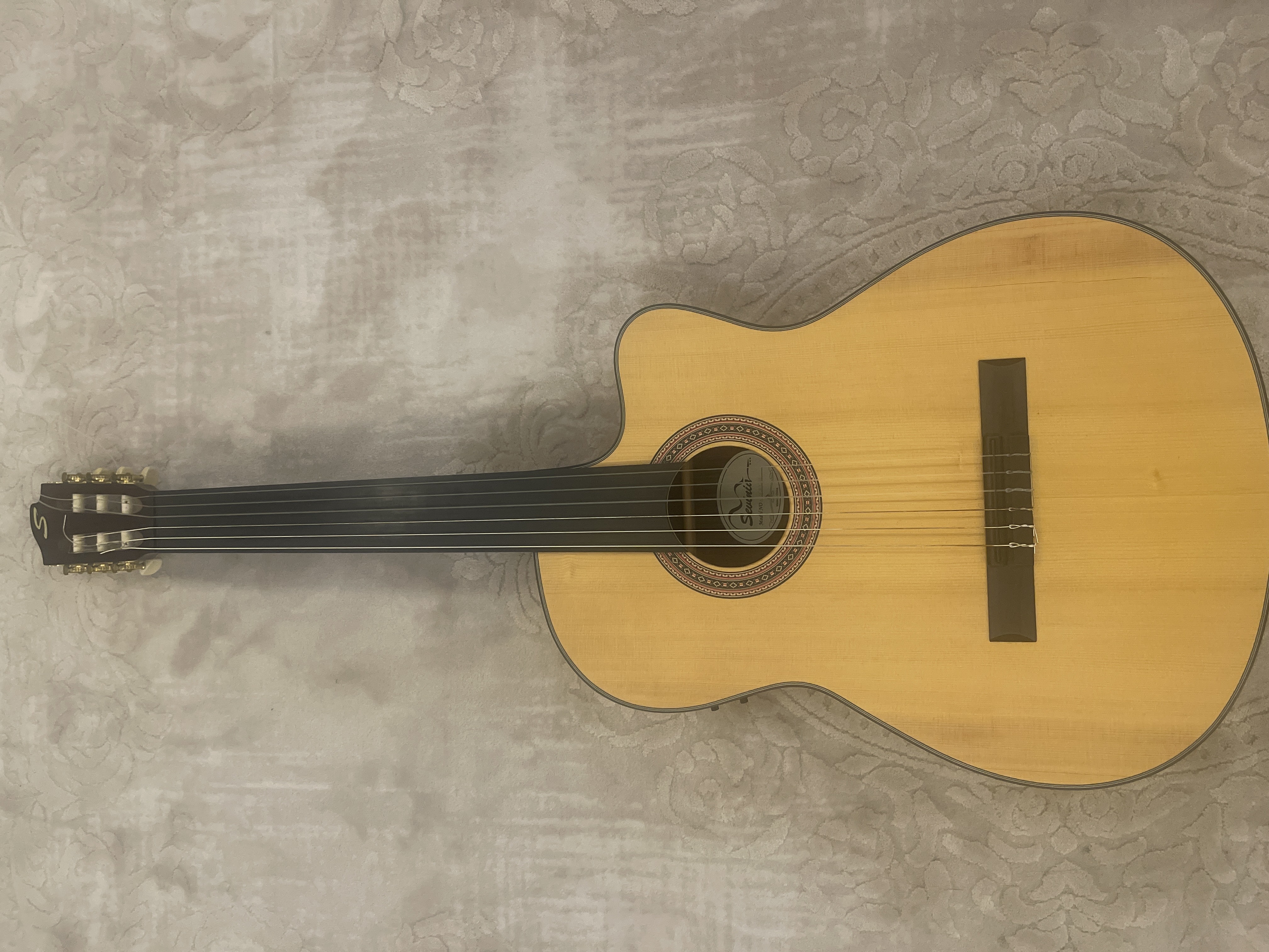 Sevinia SC40CEQ Orjinal Perdesiz Elektro Klasik Gitar 1