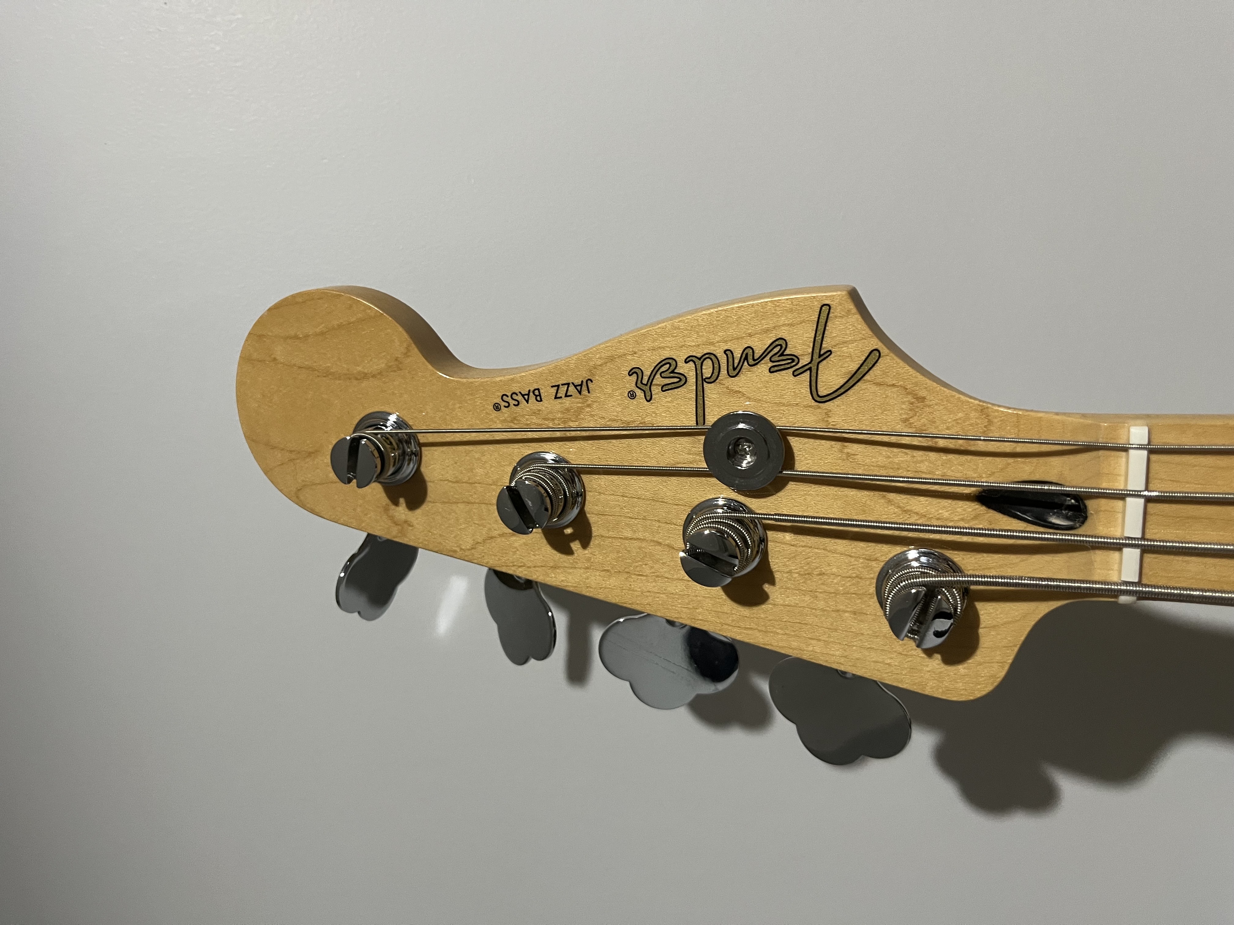 Fender Player Jazz Bass Akçaağaç Klavye Polar White Bas Gitar - Beyaz 3