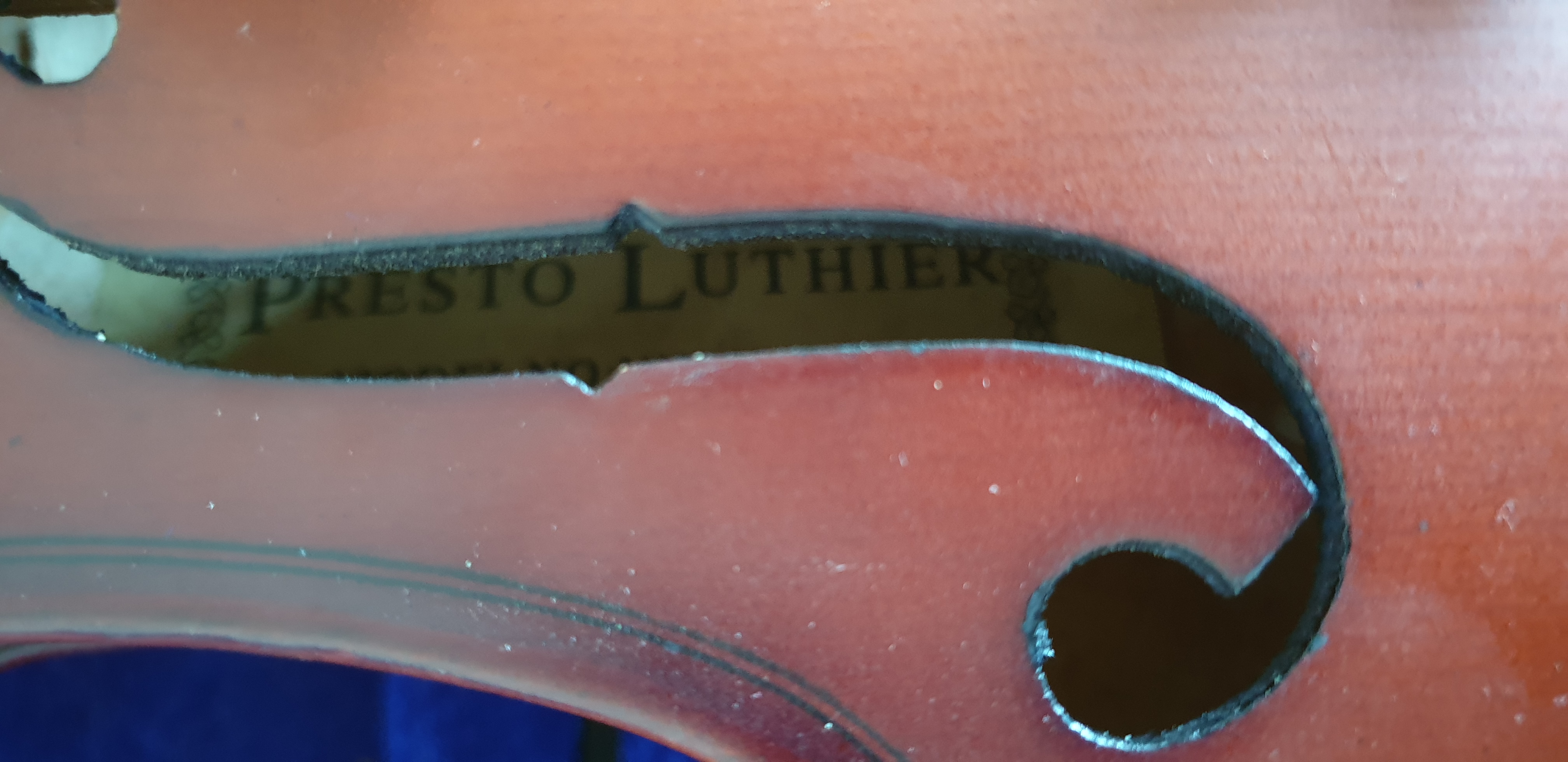 Presto luthier VV100 4 /4 Keman 5