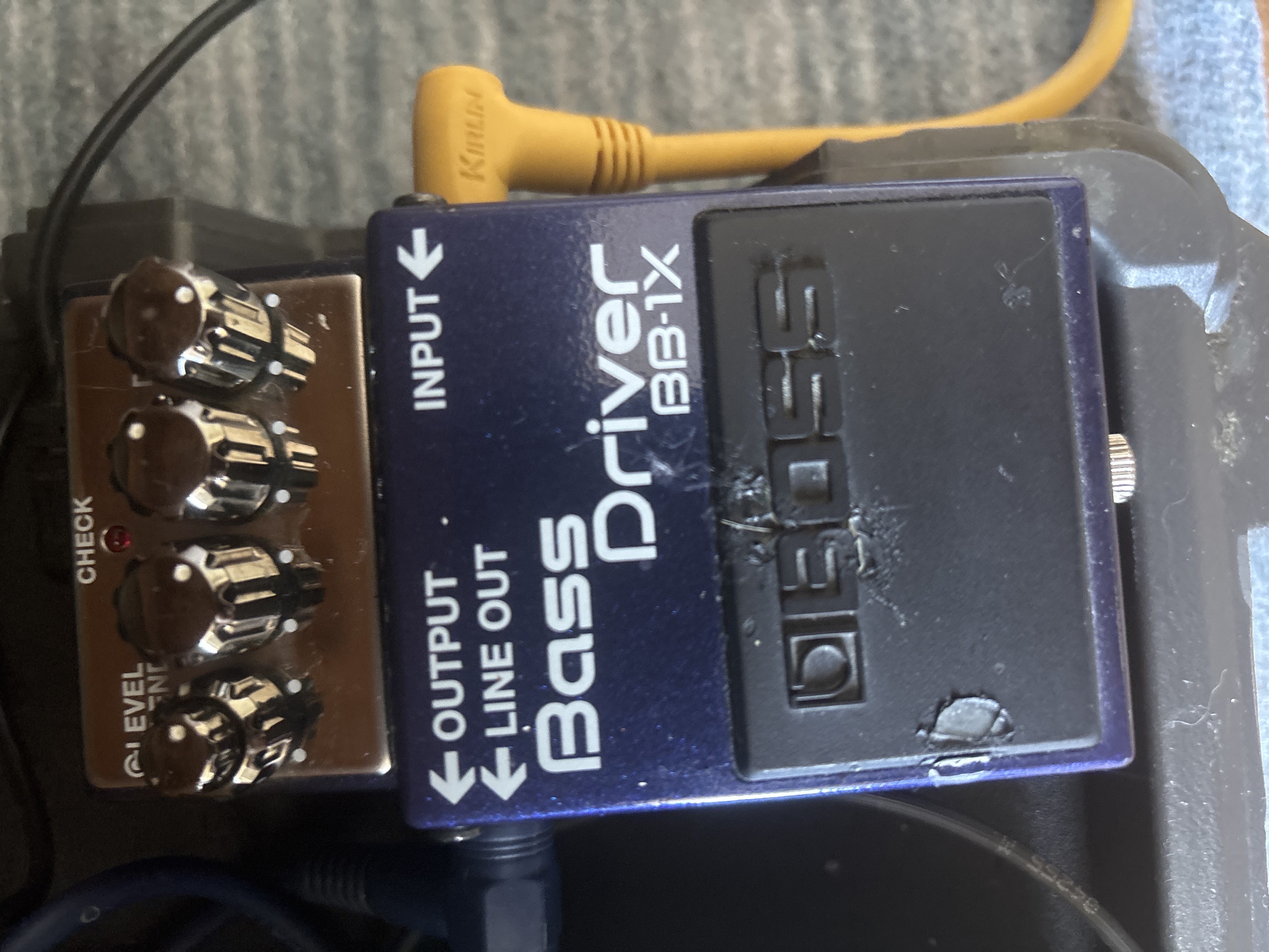Bas Gitar Efect Pedalları Çantası İle Satılık 3