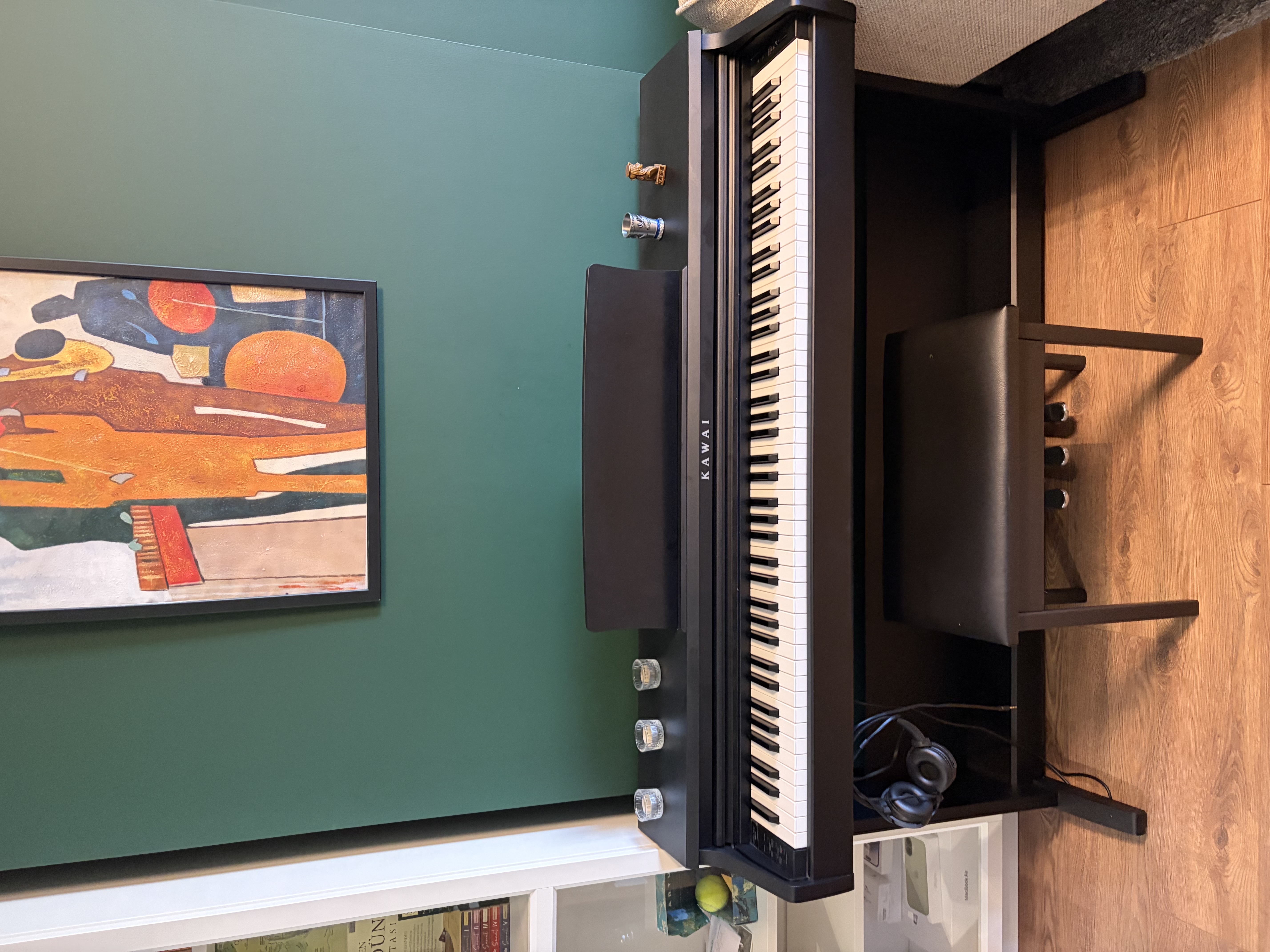KAWAI KDP75B Siyah Dijital Piyano 1