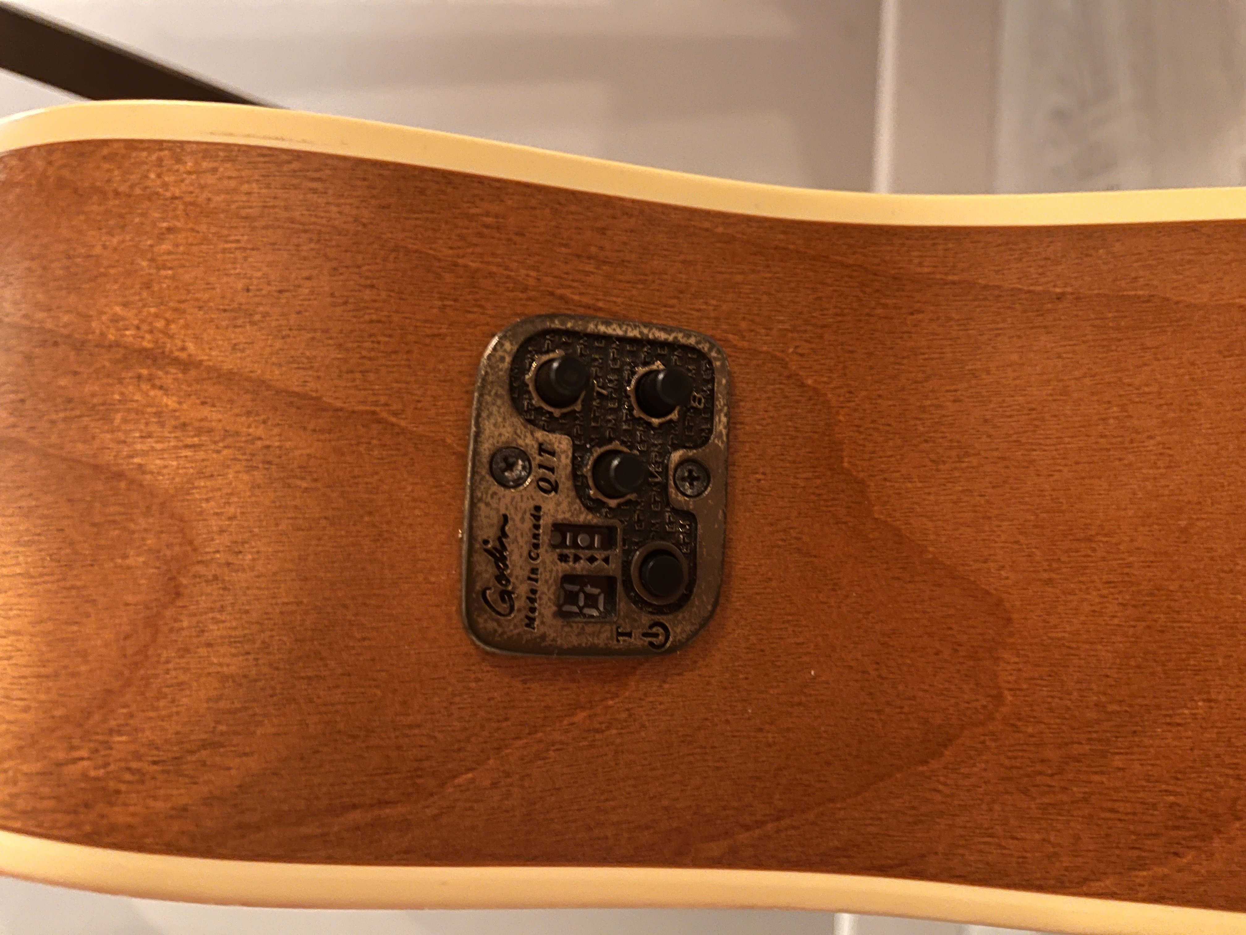Seagull Entourage CW QI Elektro Akustik Gitar (Natural Spruce) 3
