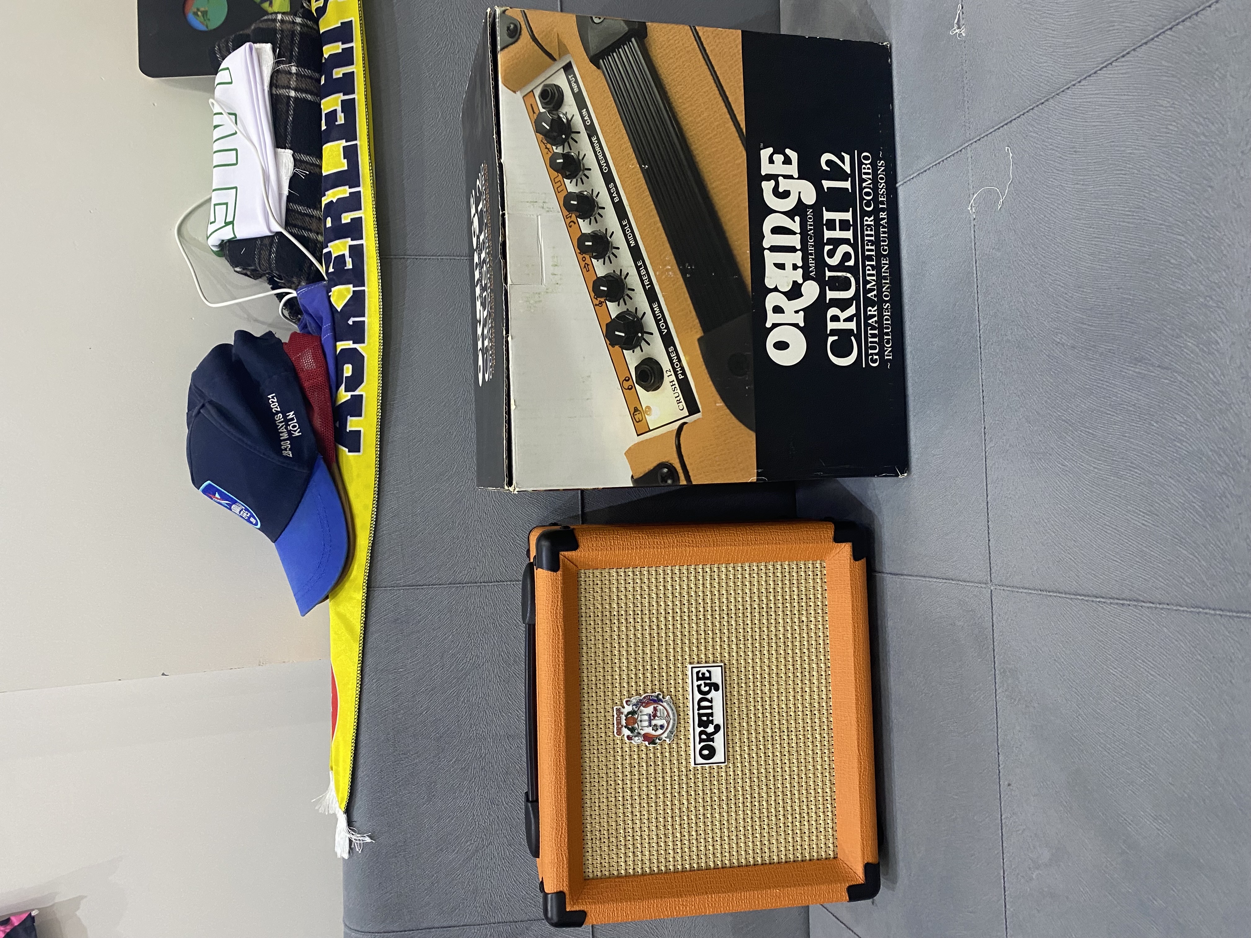 LES PAUL GİTAR + Orange crush 12 2
