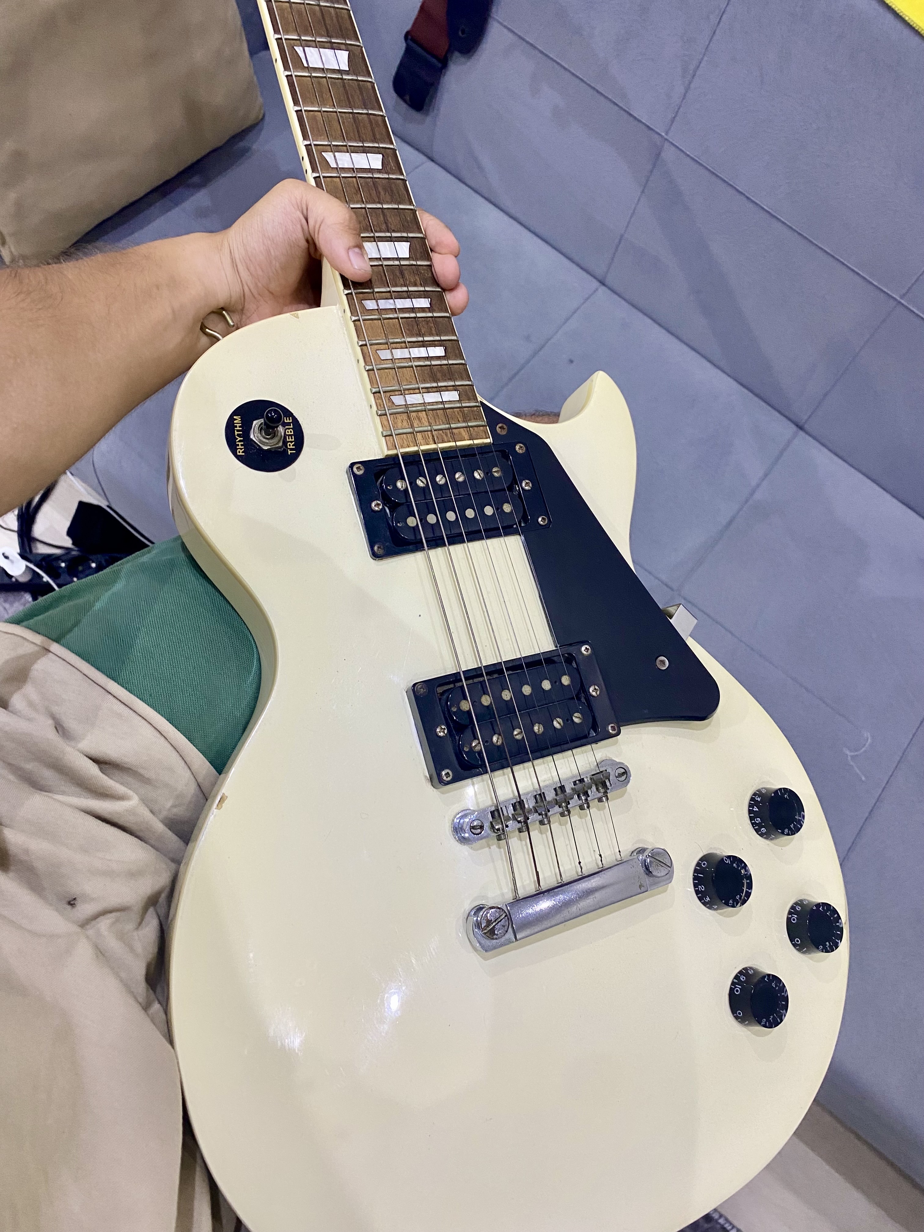 LES PAUL GİTAR + Orange crush 12 4