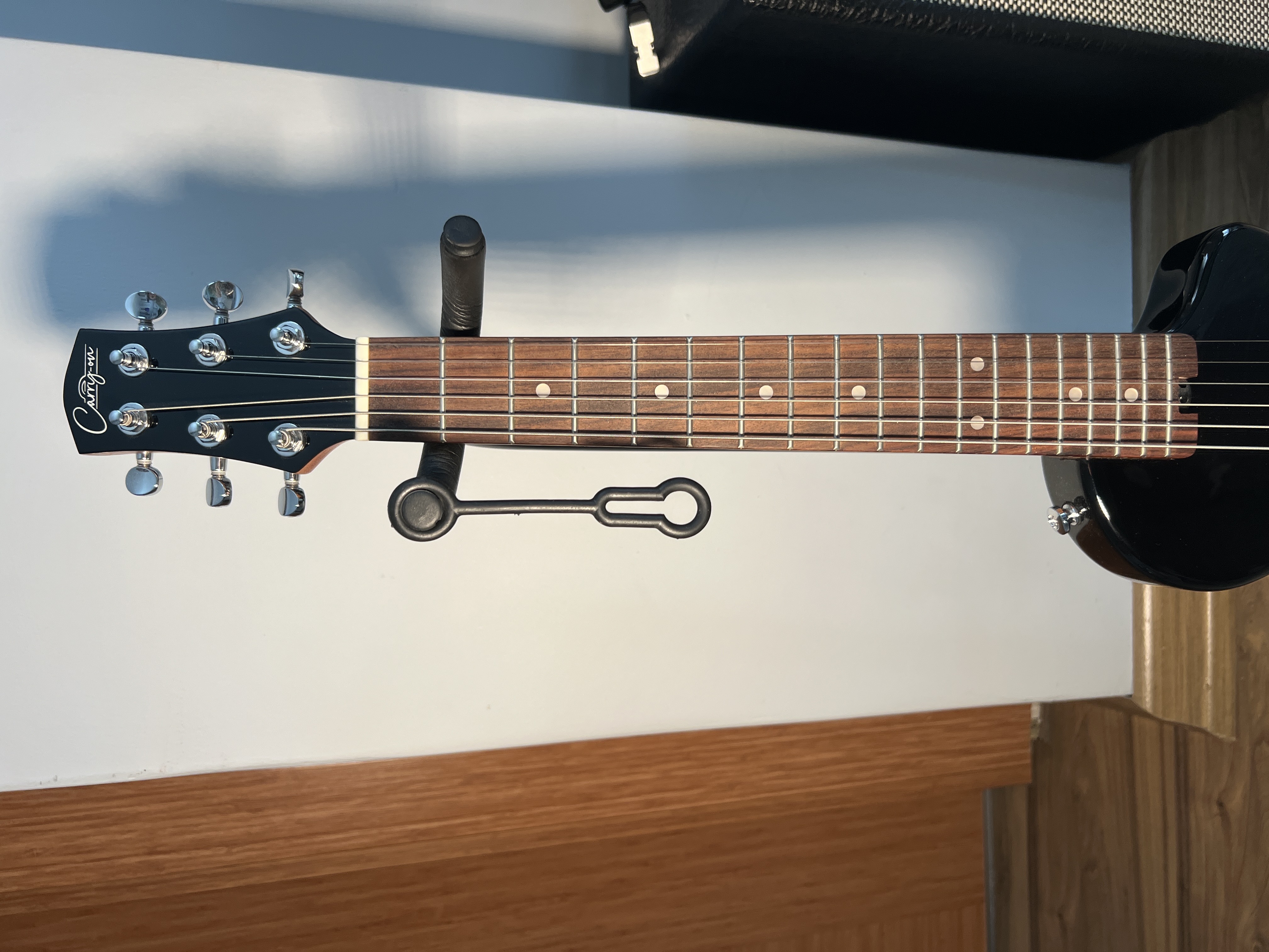 Carry-on Travel Mini Elektro Gitar Siyah 3