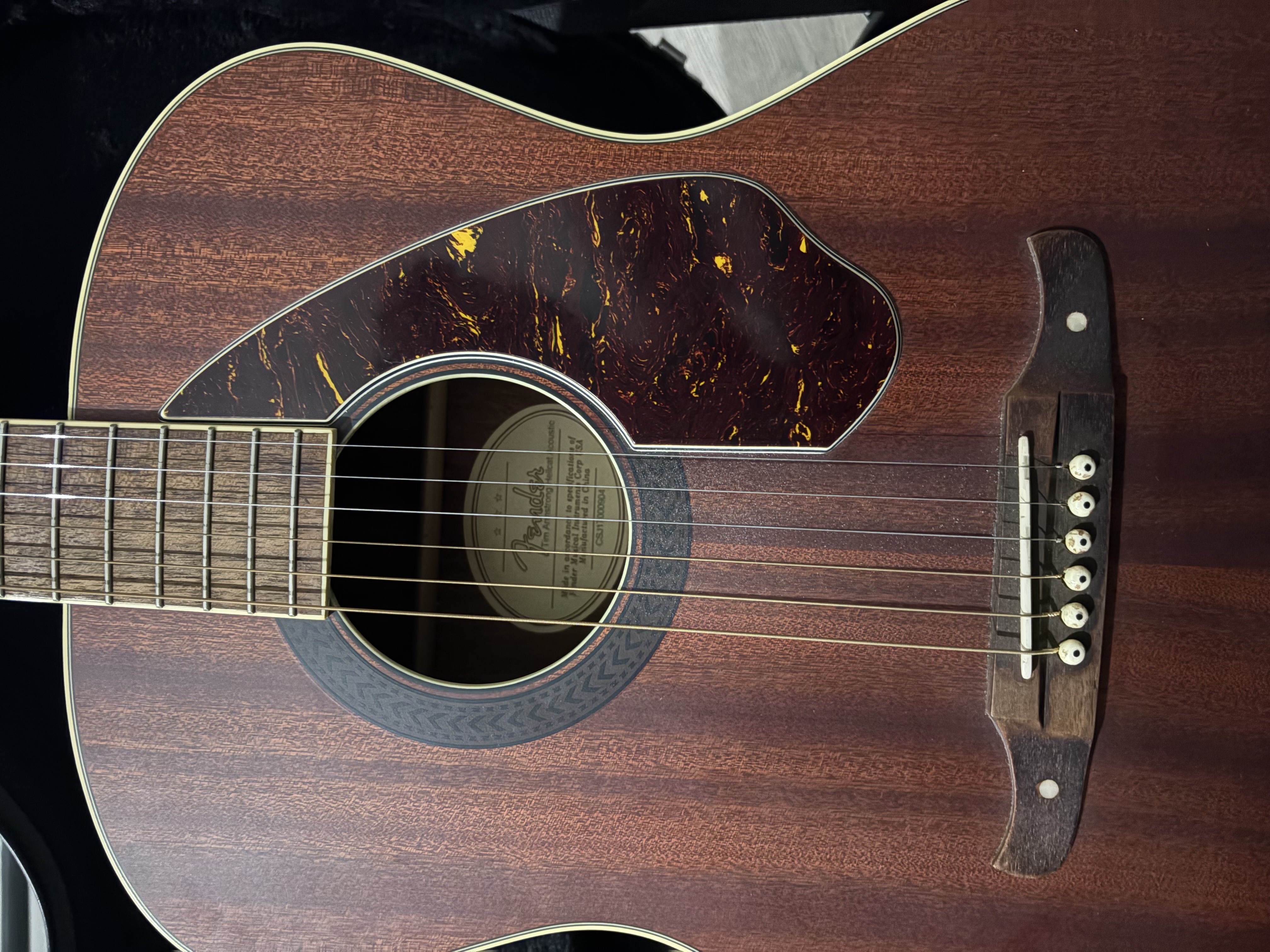 Fender Tim Armstrong Hellcat Akustik Gitar 1