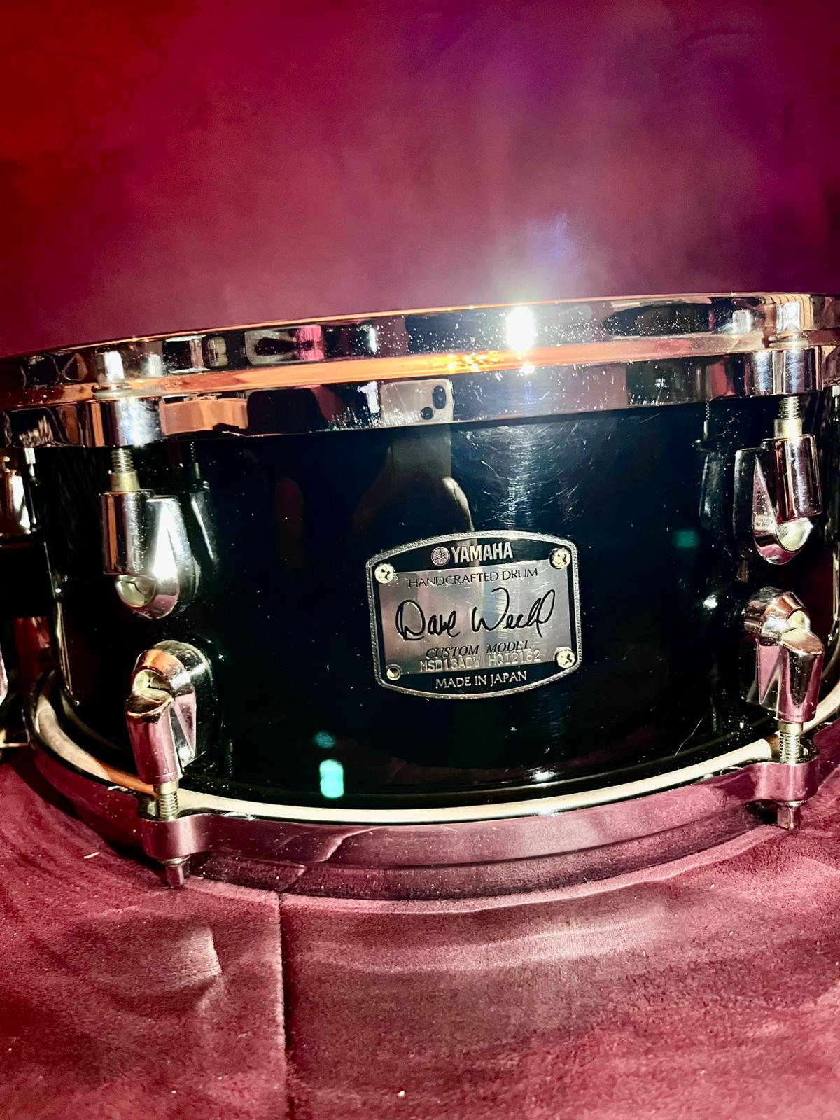 yamaha dave weckl signature snare 9