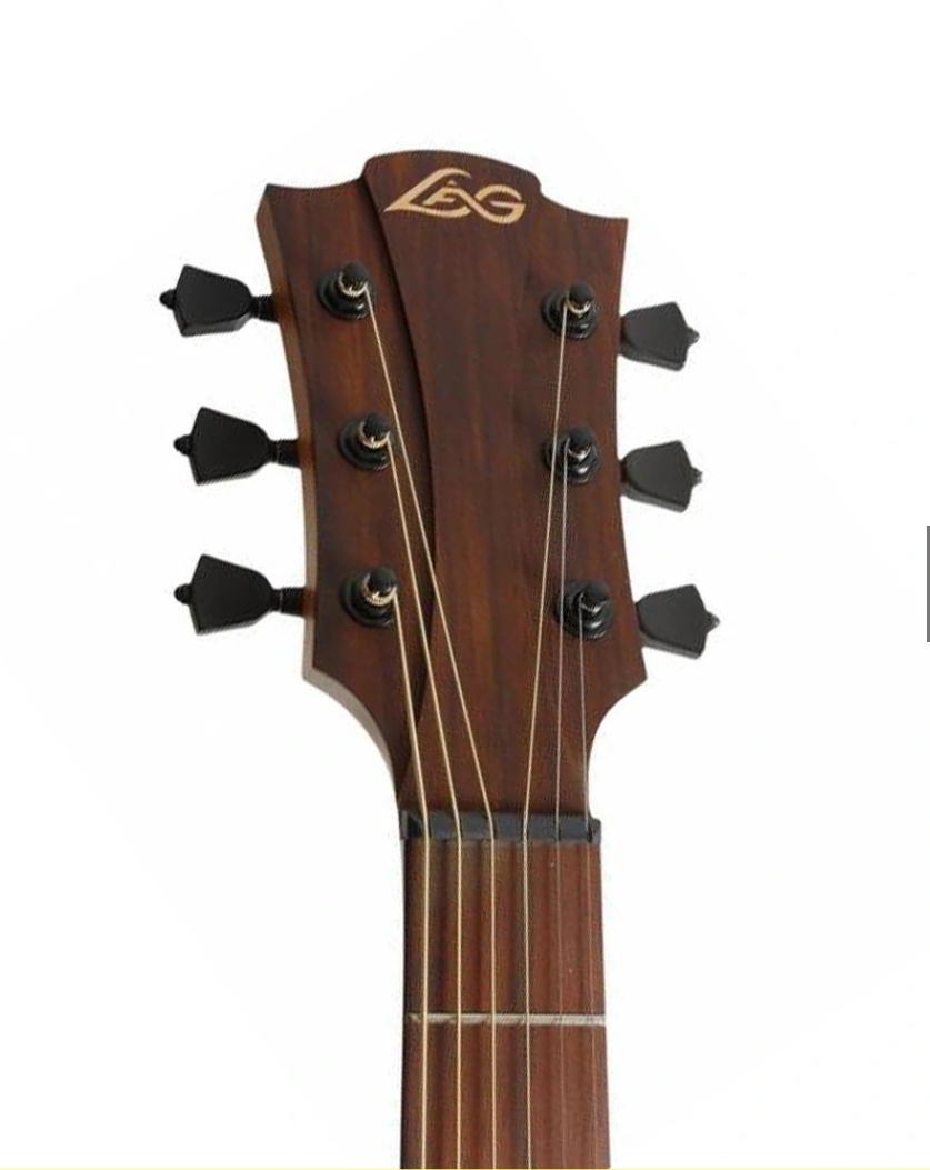 LAG GLA T118D-BRS Dreadnought Brown Shadow Akustik Gitar 4