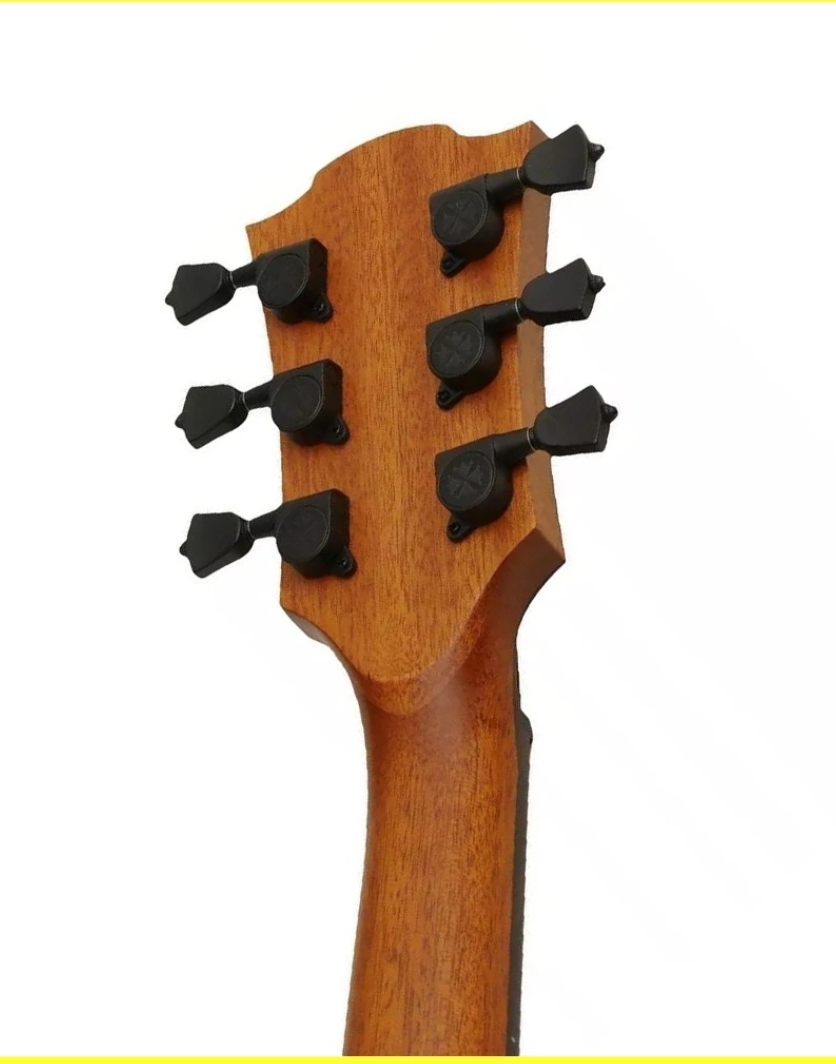 LAG GLA T118D-BRS Dreadnought Brown Shadow Akustik Gitar 5