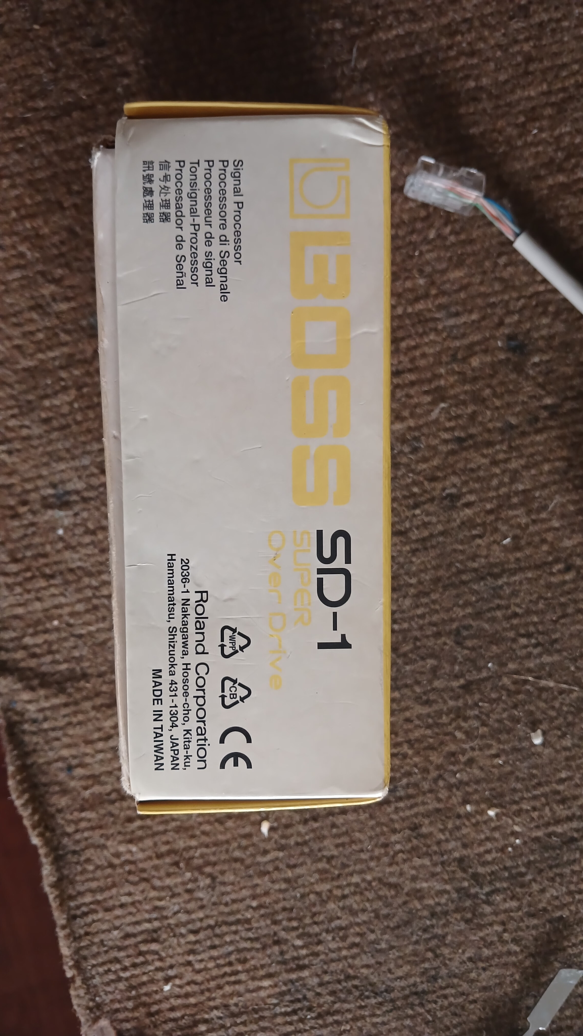 Boss Overdrive SD1 3