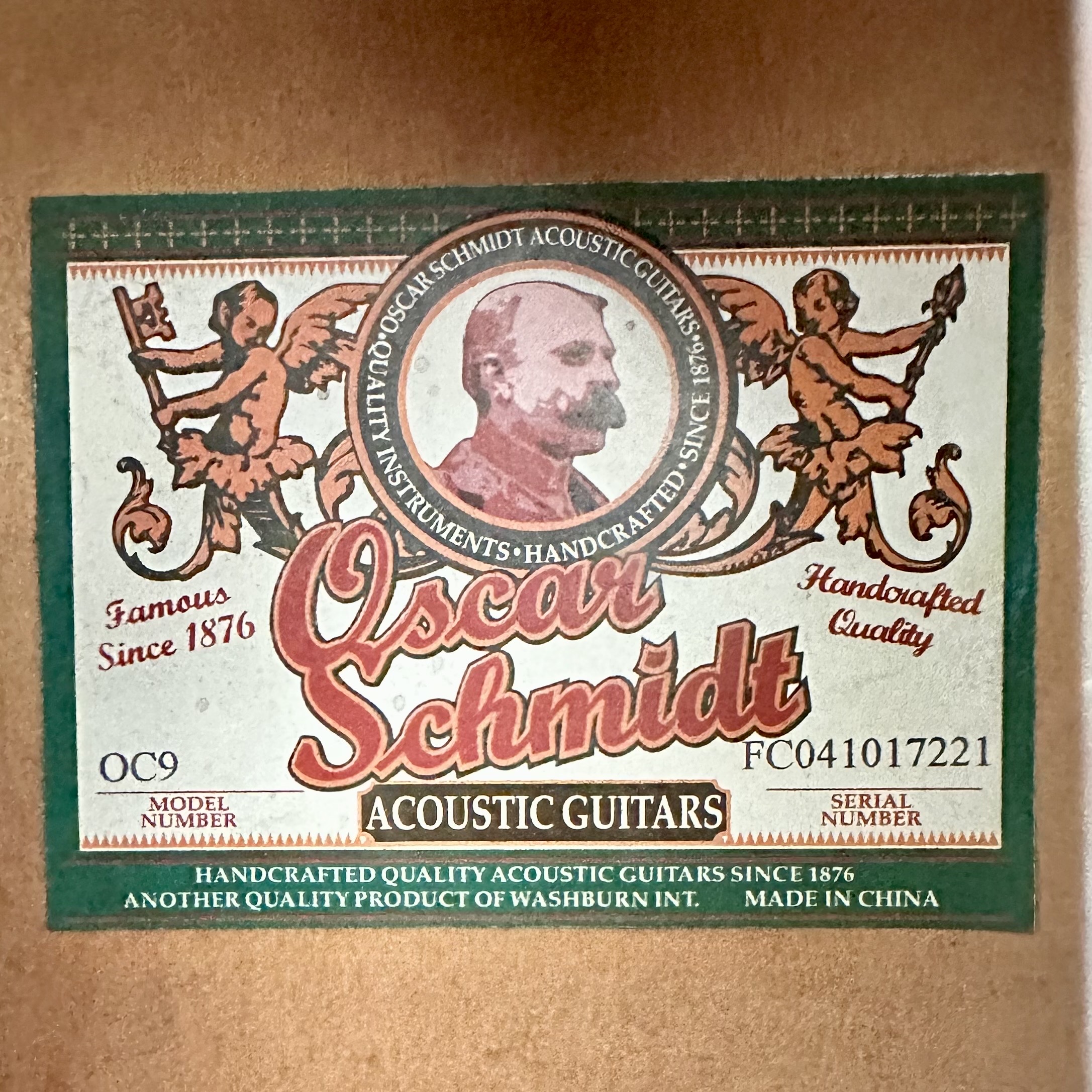 Oscar Schmidt Klasik & Acoustic Gitar 4