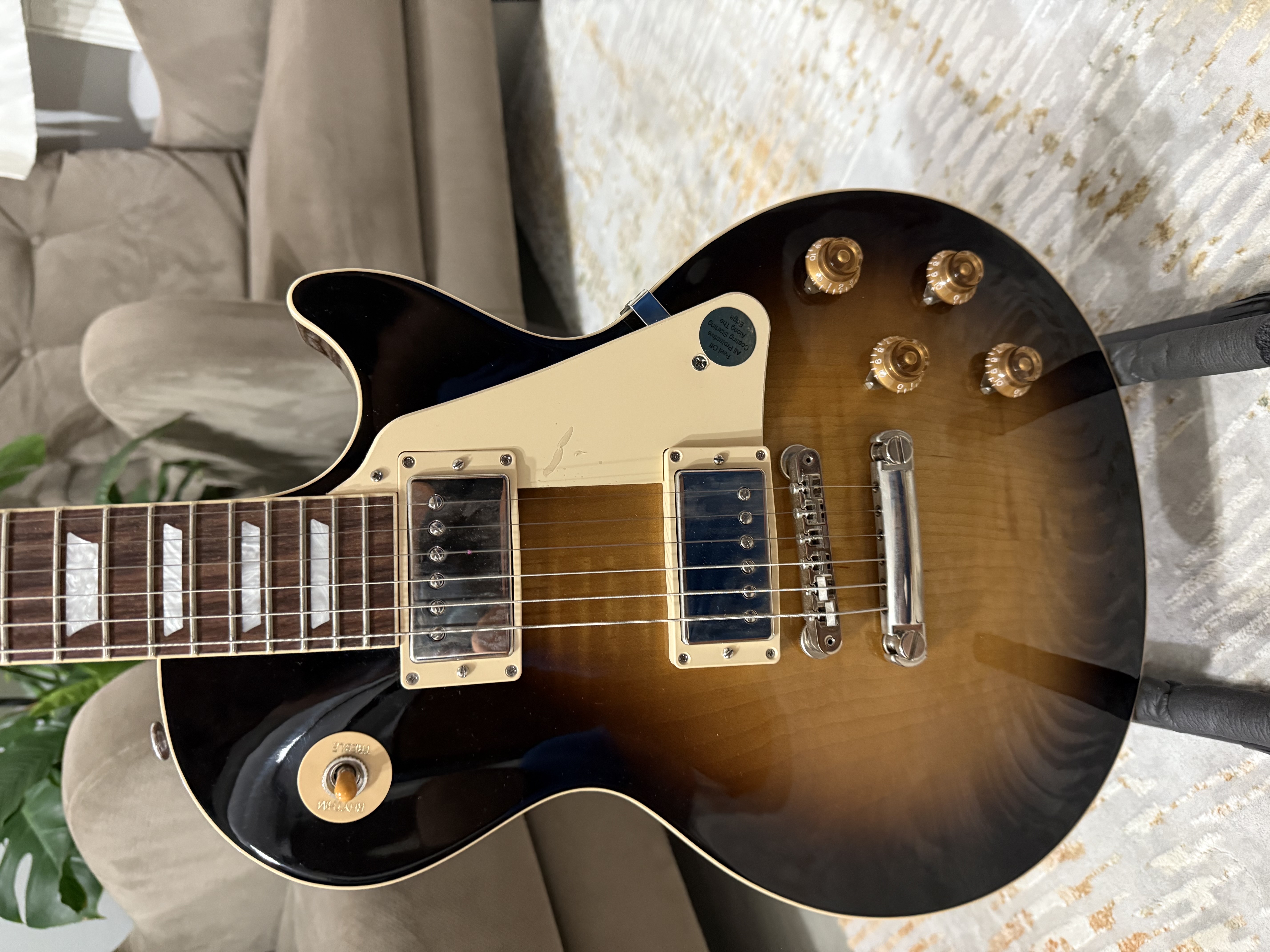 Gibson Les Paul Standard ‘50s Figured Top Tobacco Sunburst/sıfır 6